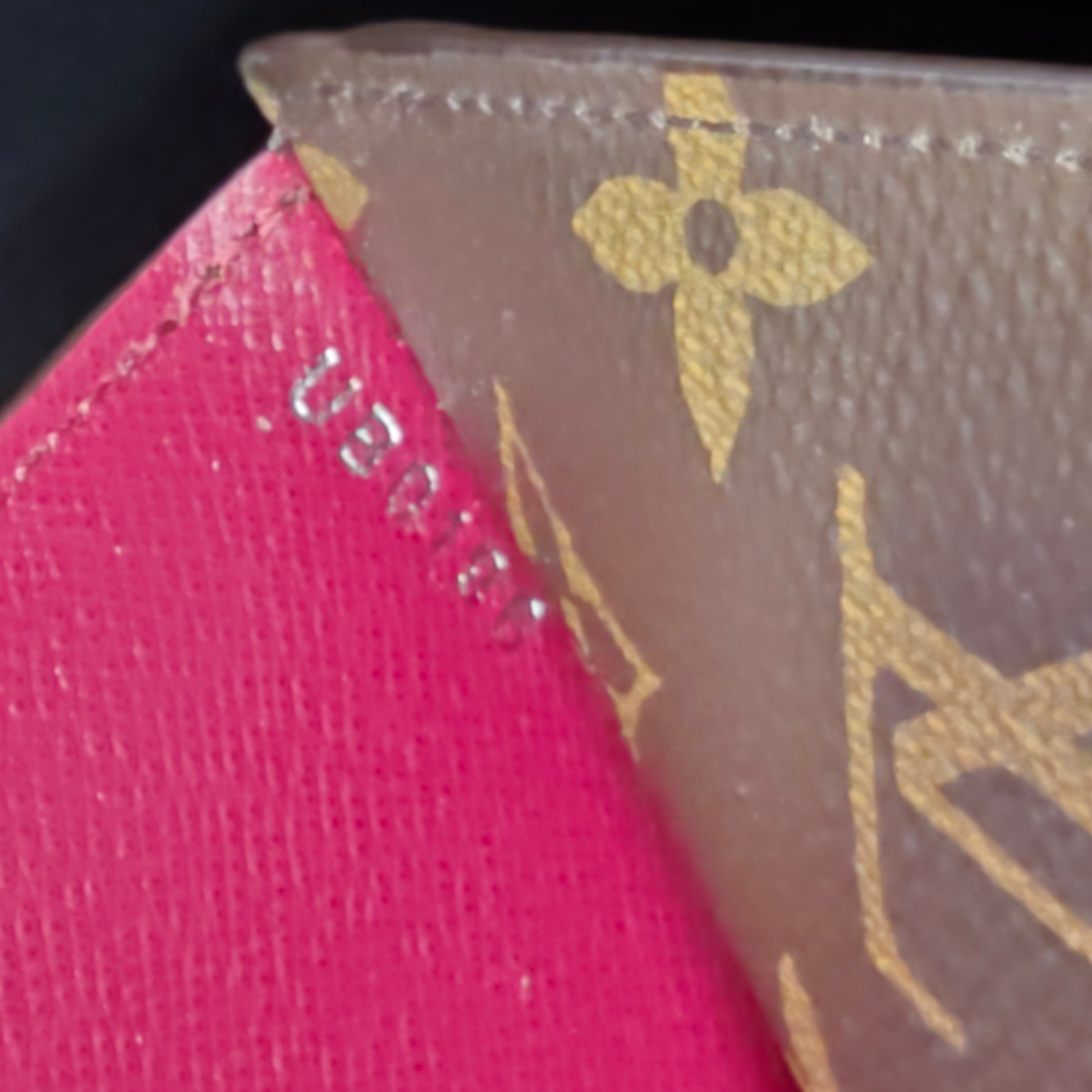 Marie-Lou Compact Wallet Monogram Canvas and Epi Leather
