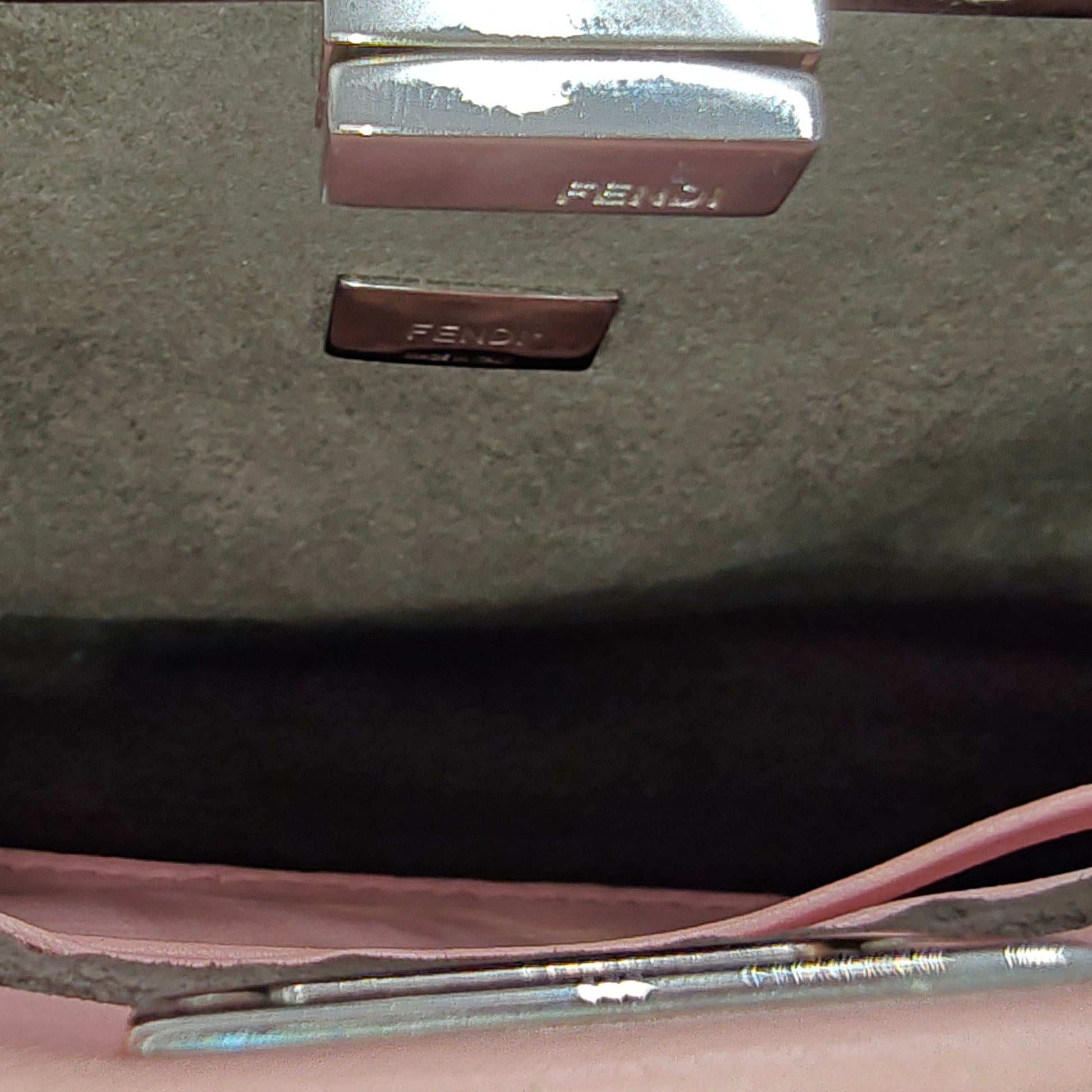 Peekaboo Bag Floral Embellished Leather Micro