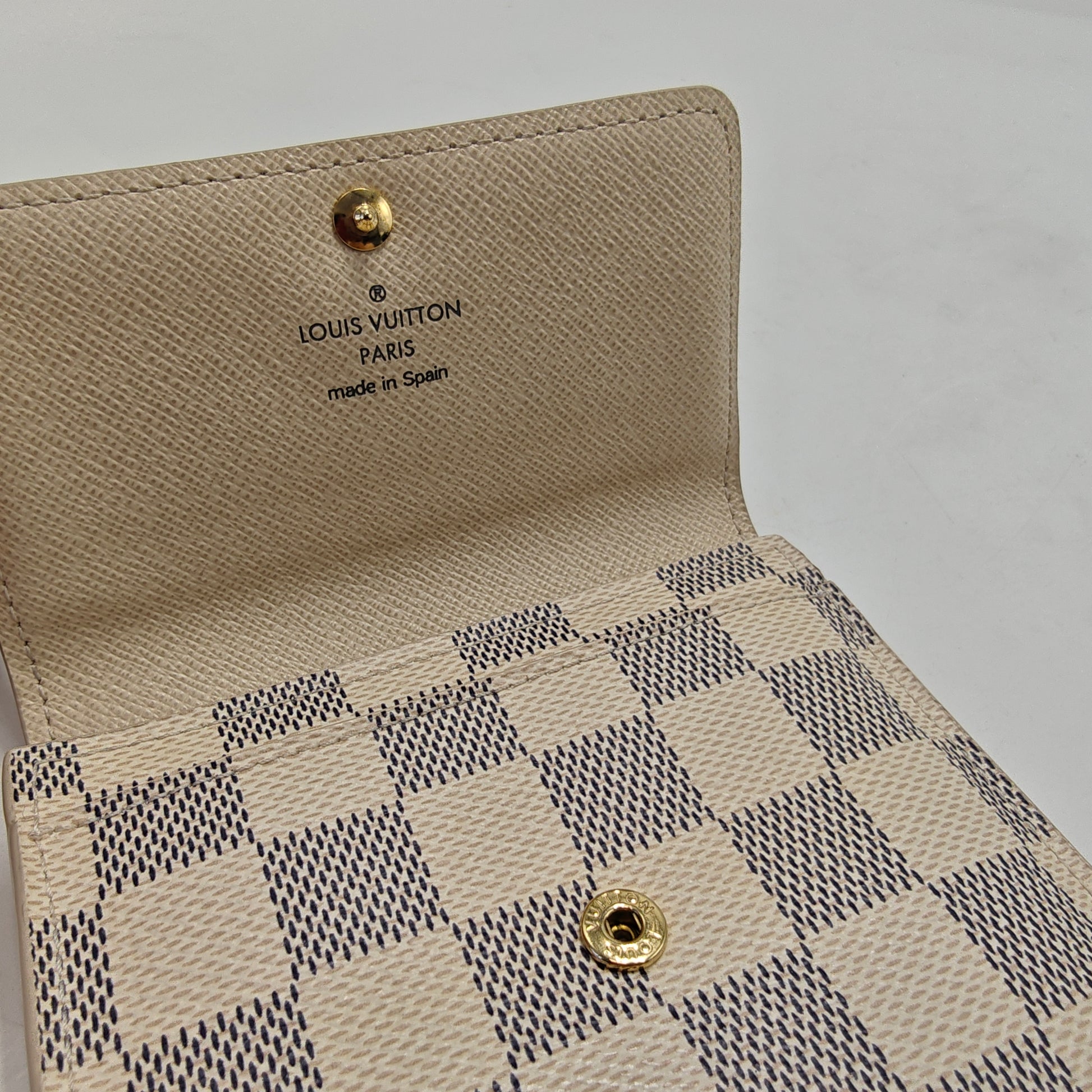 Canvas Damier Azur Bifold Wallet