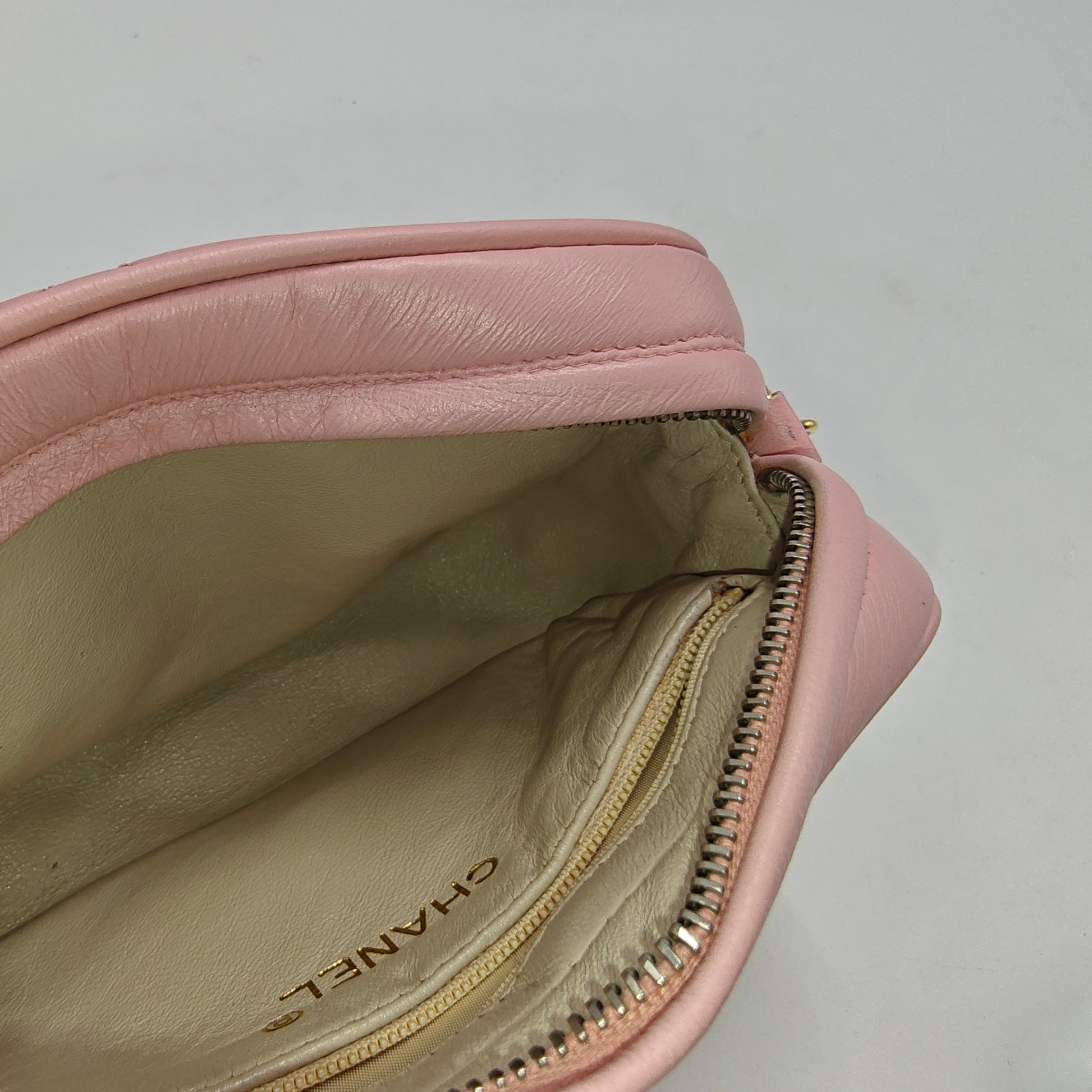 Camera Case Quilted Lambskin Small