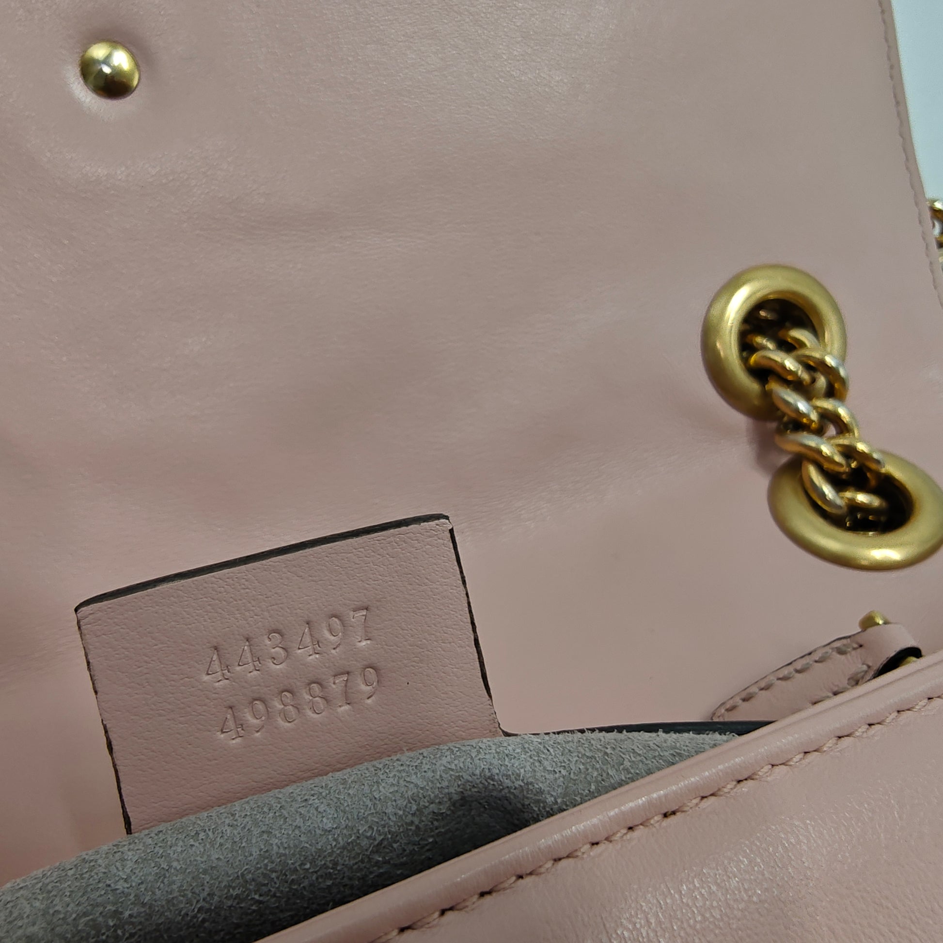 GG Marmont Flap Bag Matelasse Leather Small