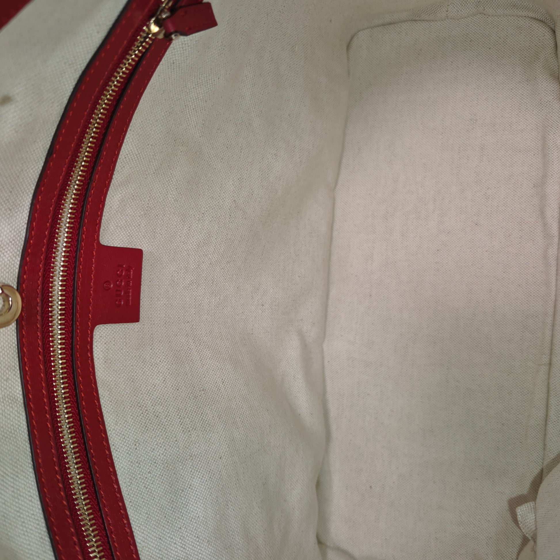 Nice Tote Microguccissima Patent Medium