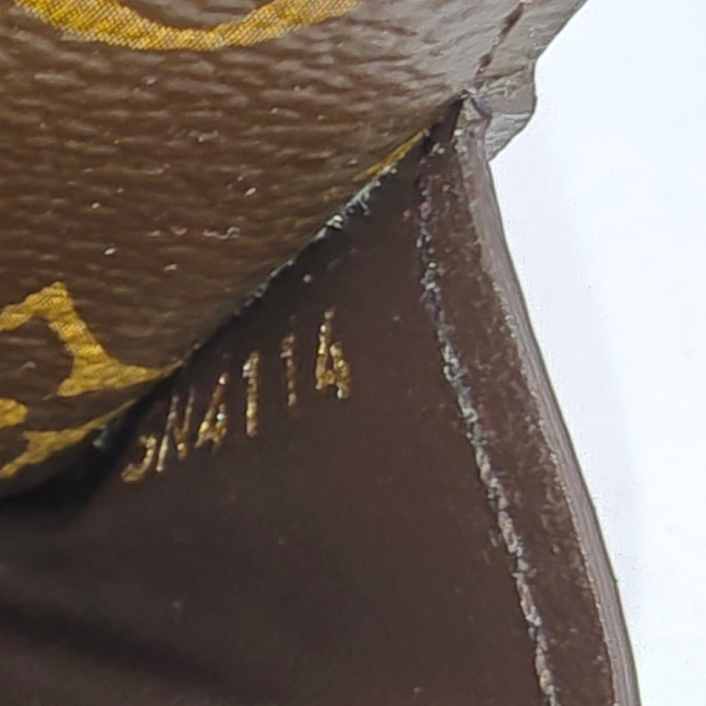 Pallas Wallet Monogram Canvas and Calfskin