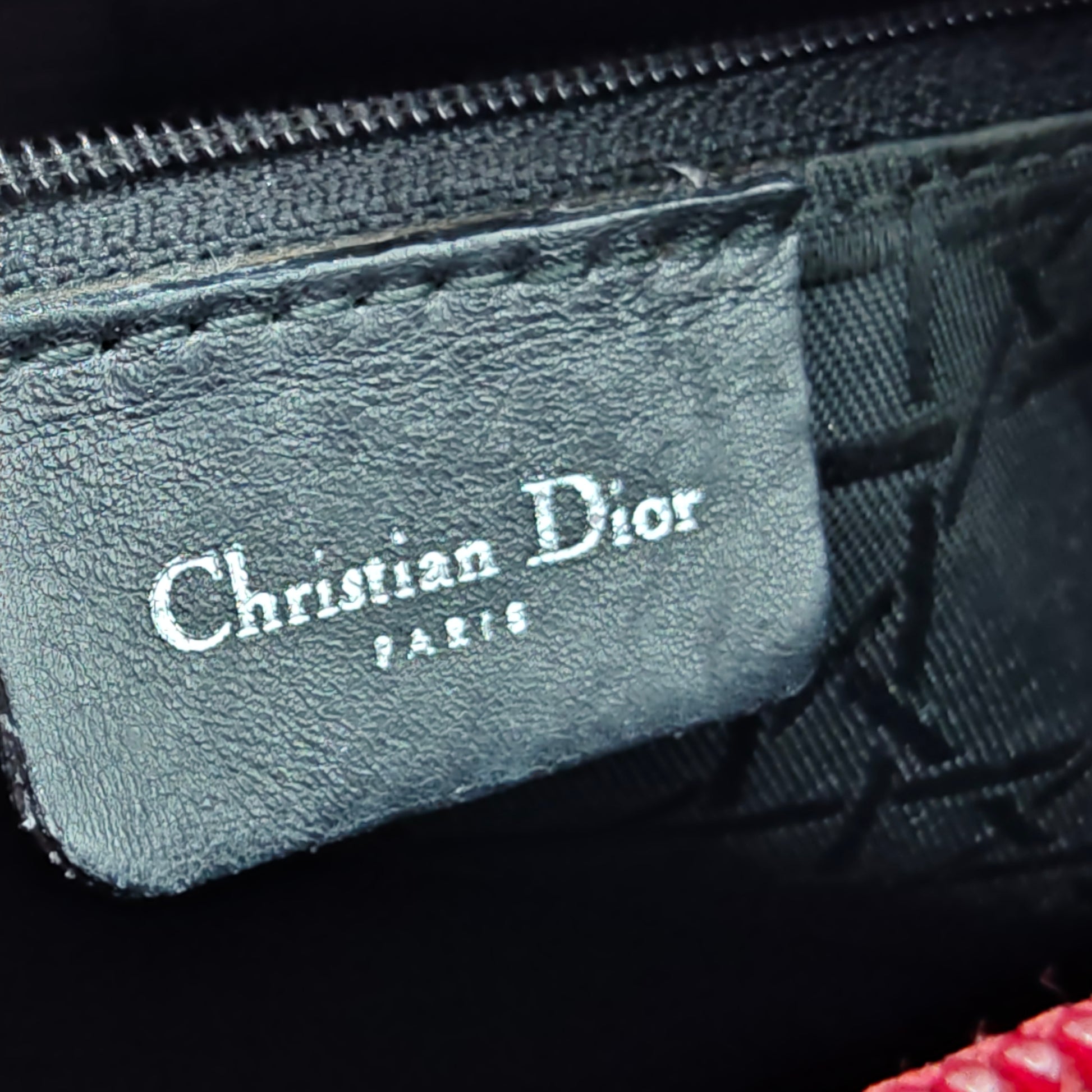 Lady Dior Chain Bag Patent Medium
