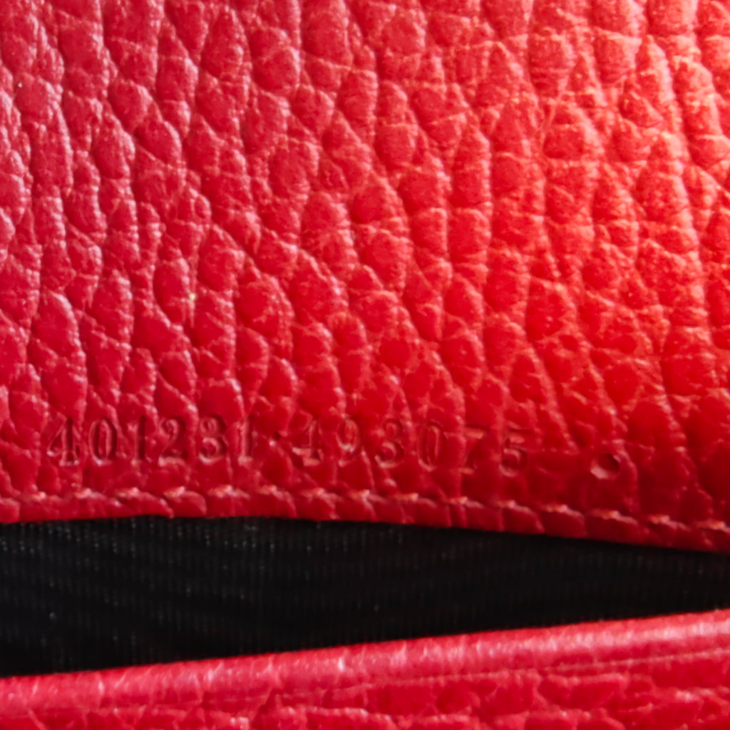 Dionysus Chain Wallet GG Coated Canvas Small