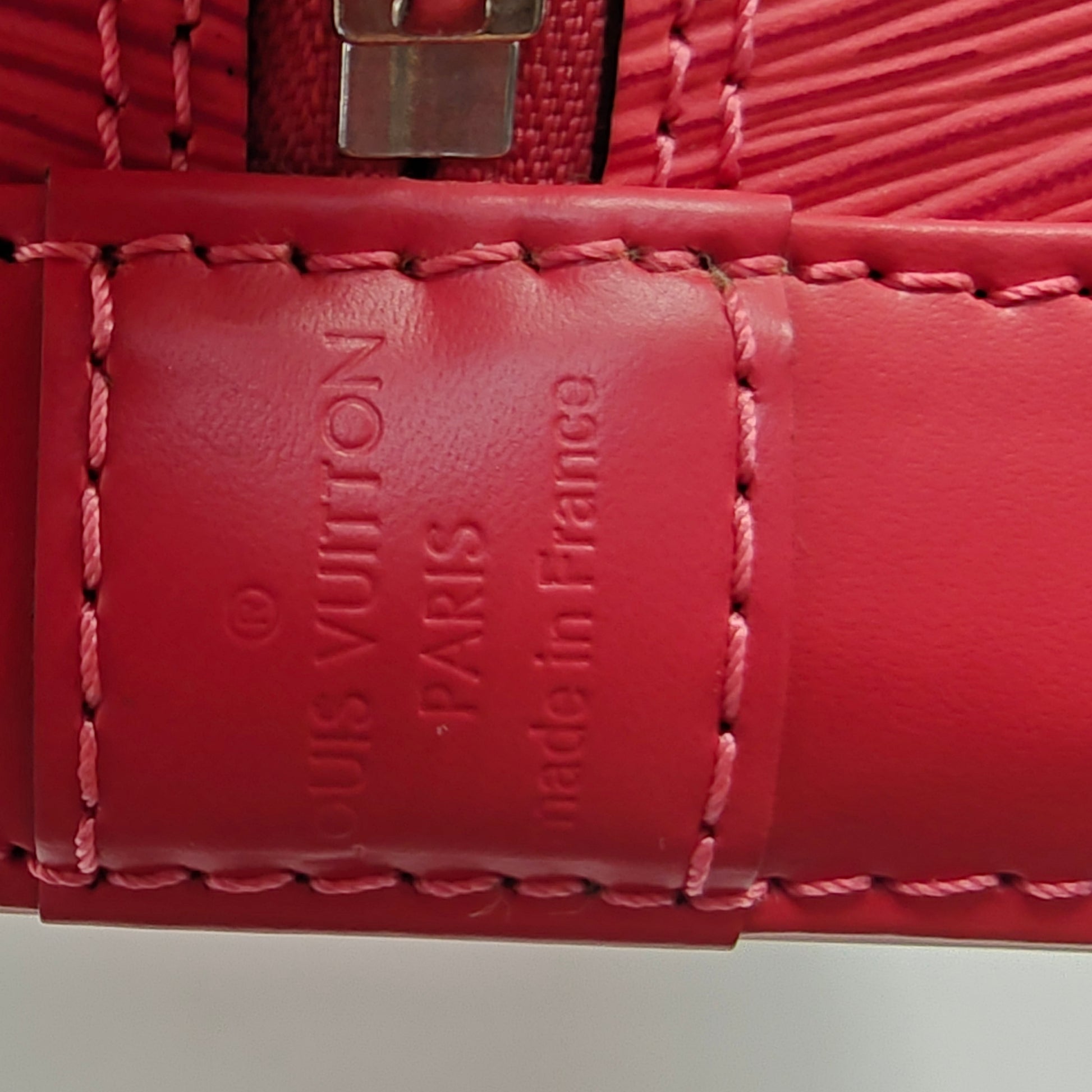 Alma Handbag Epi Leather PM