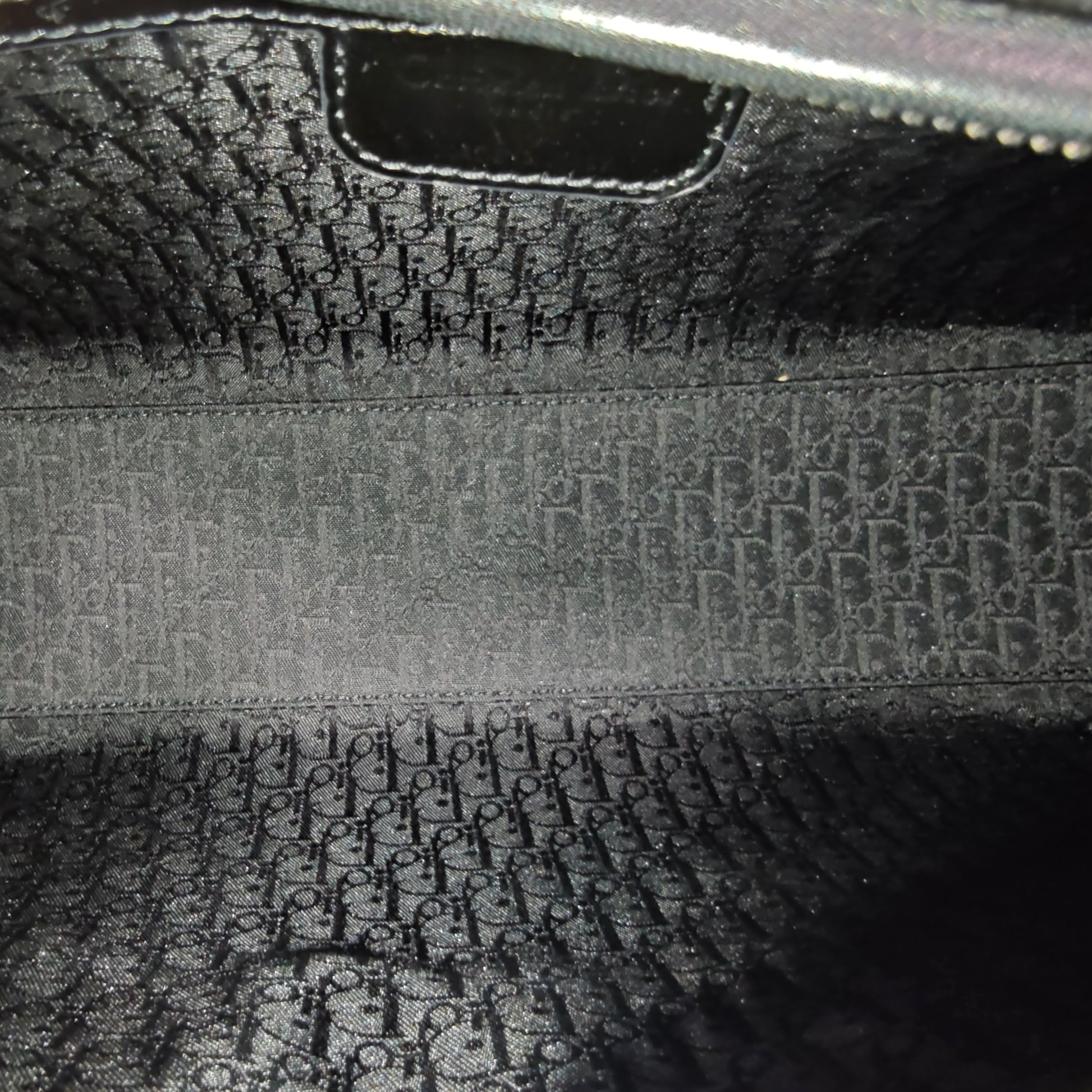Lady Dior Bag Cannage Quilt Patent Large