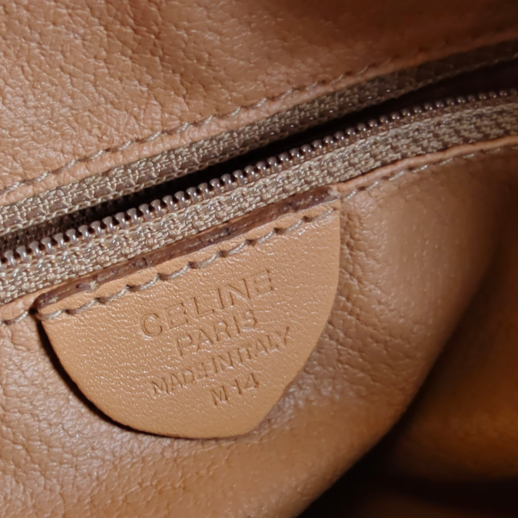 Macadam Brason Embossed Leather Vanit Bag