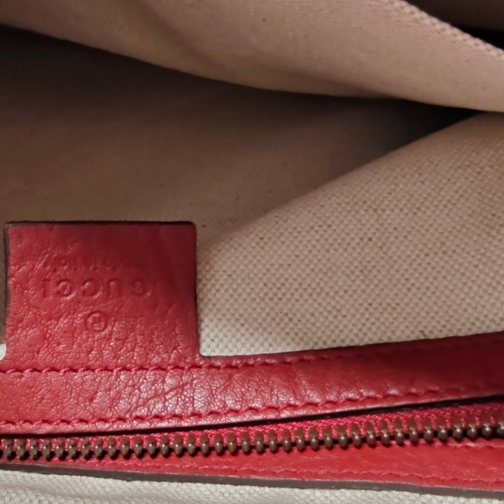 Calfskin Web Padlock Tote