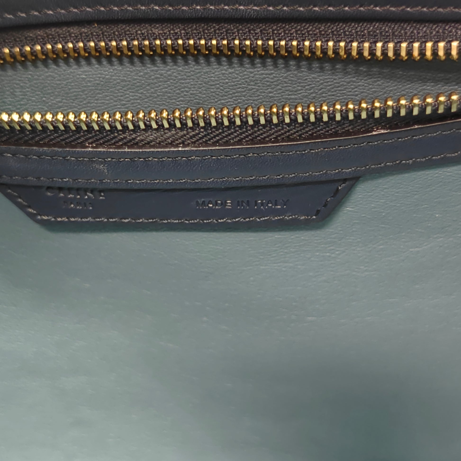 Luggage Bag Grainy Leather Mini