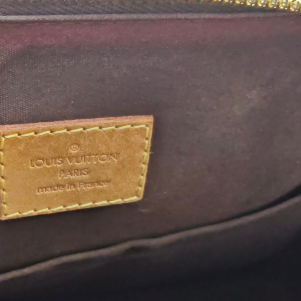 Alma Handbag Monogram Vernis GM
