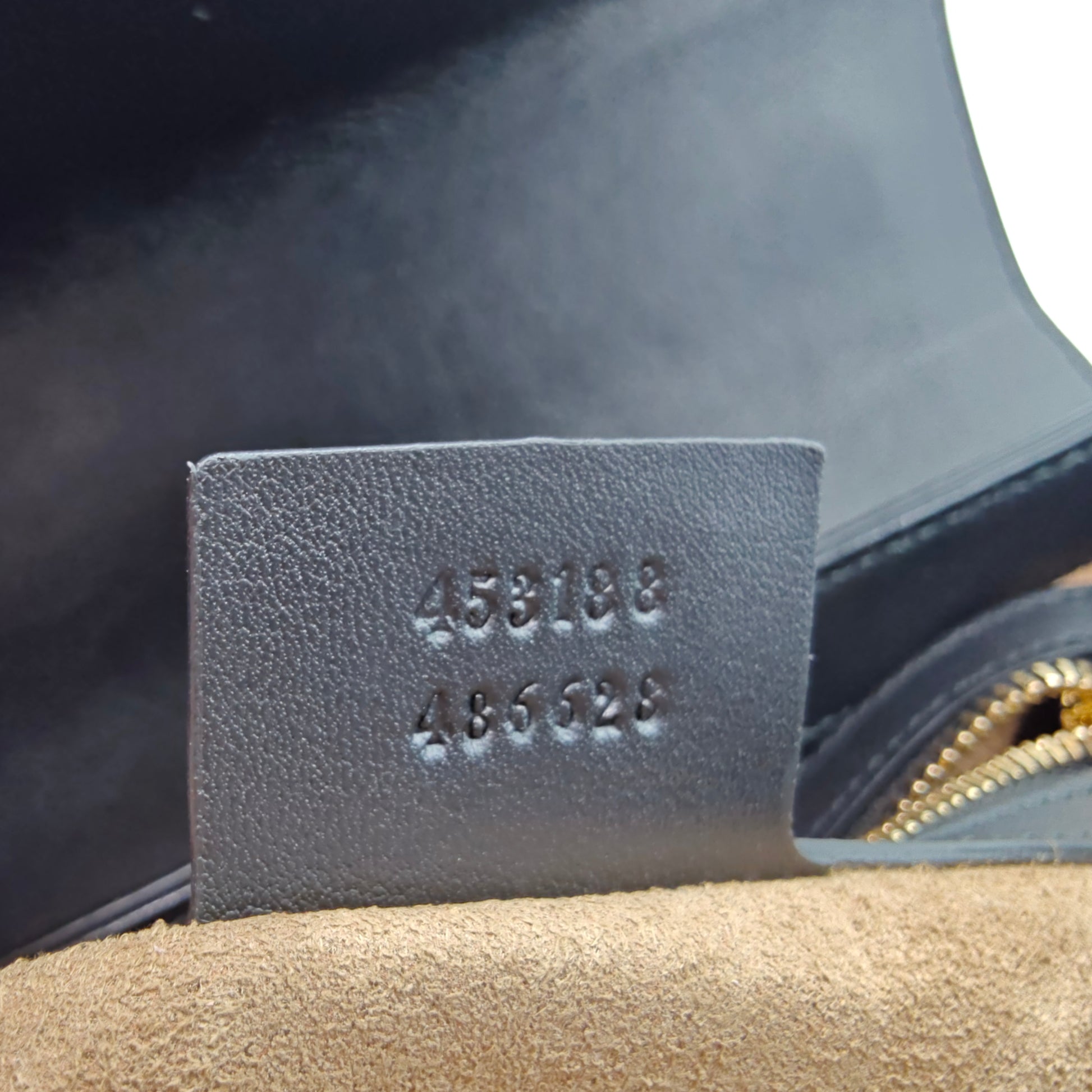 Padlock Top Handle Bag GG Coated Canvas and Leather Smal