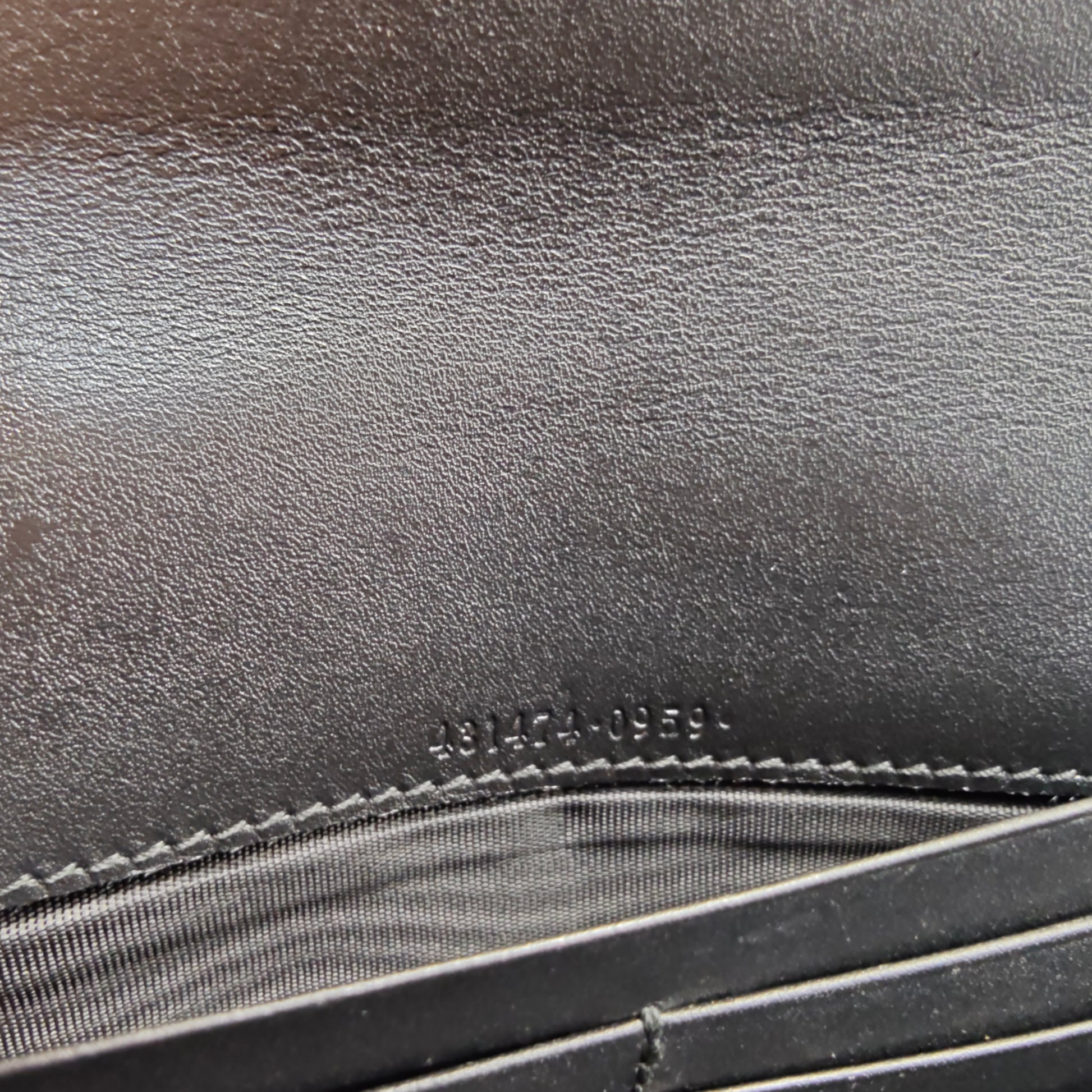 Faux Pearl Accents Continental Wallet