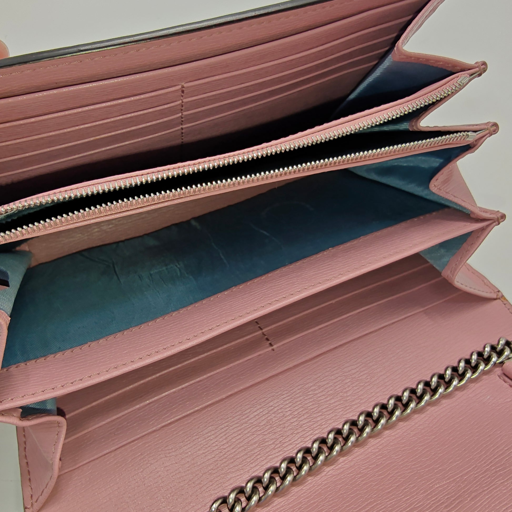 Calfskin Valentine's Day Exclusive Dionysus Chain Wallet
