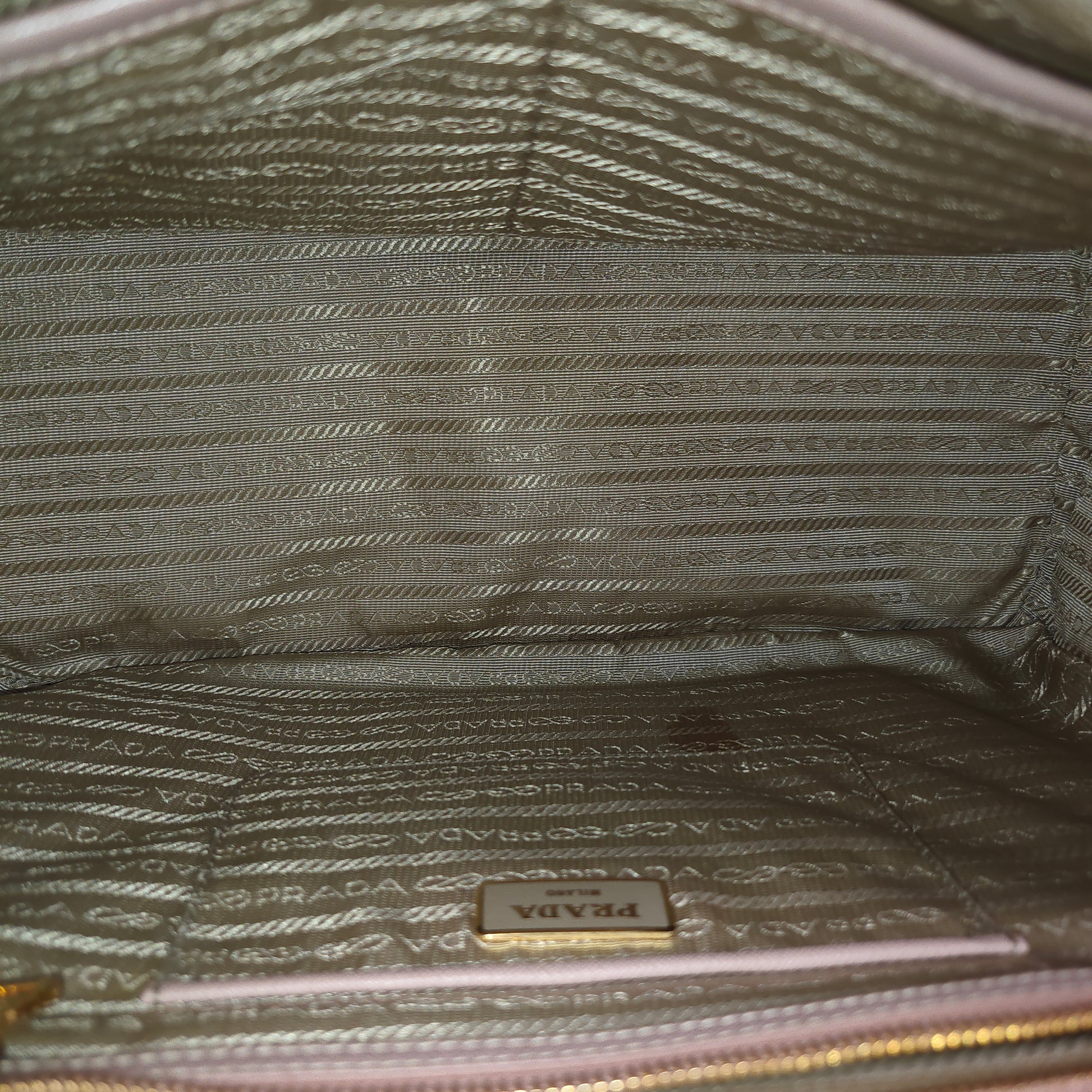 Double Zip Lux Tote Saffiano Leather Large