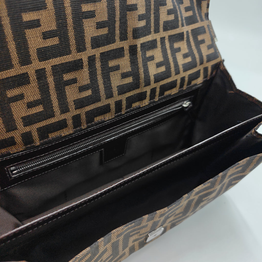 Zucca Canvas Baguette shoulder bag