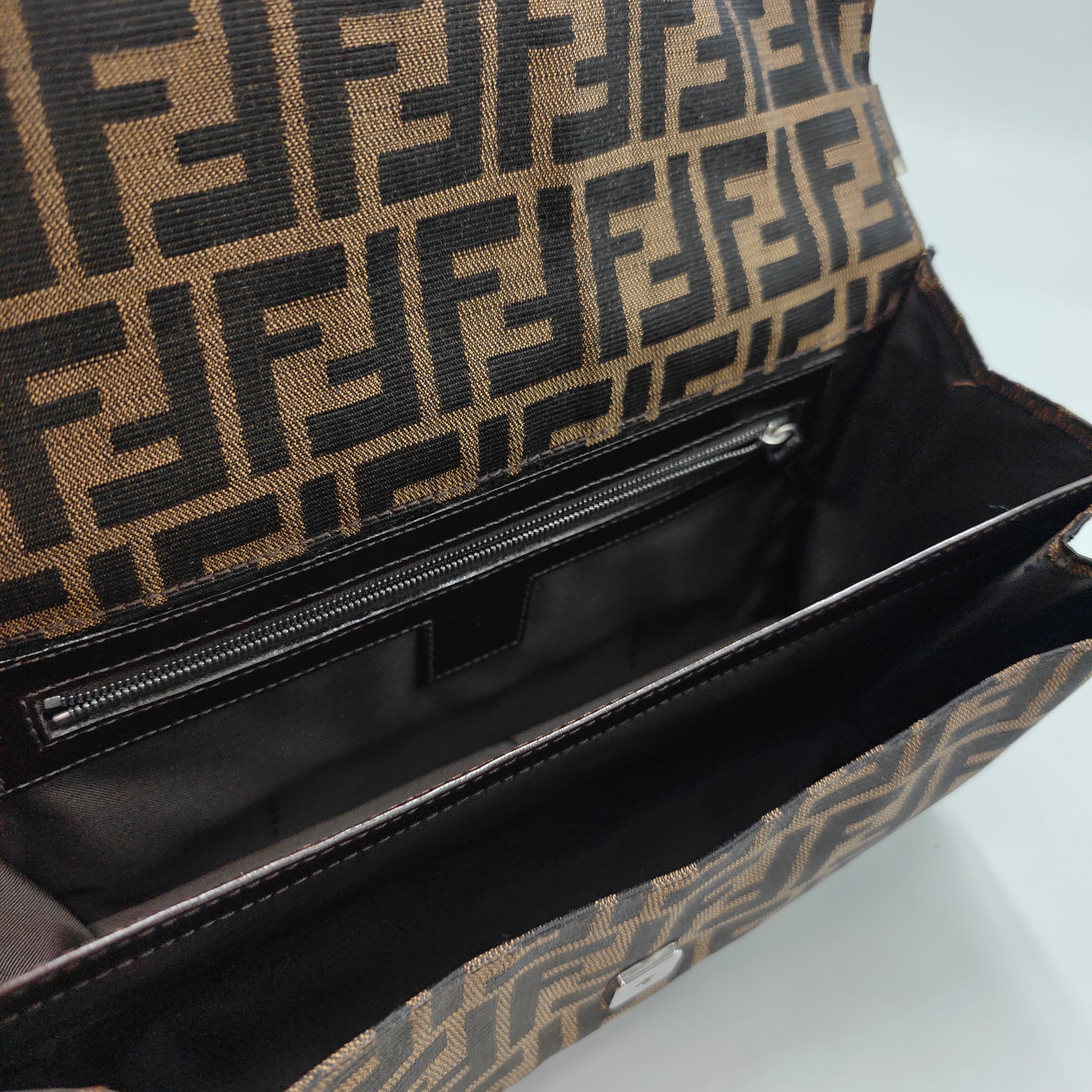 Zucca Canvas Baguette shoulder bag