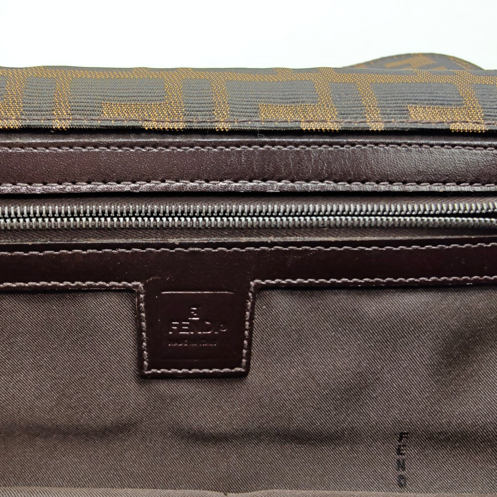 Zucca Canvas Baguette shoulder bag