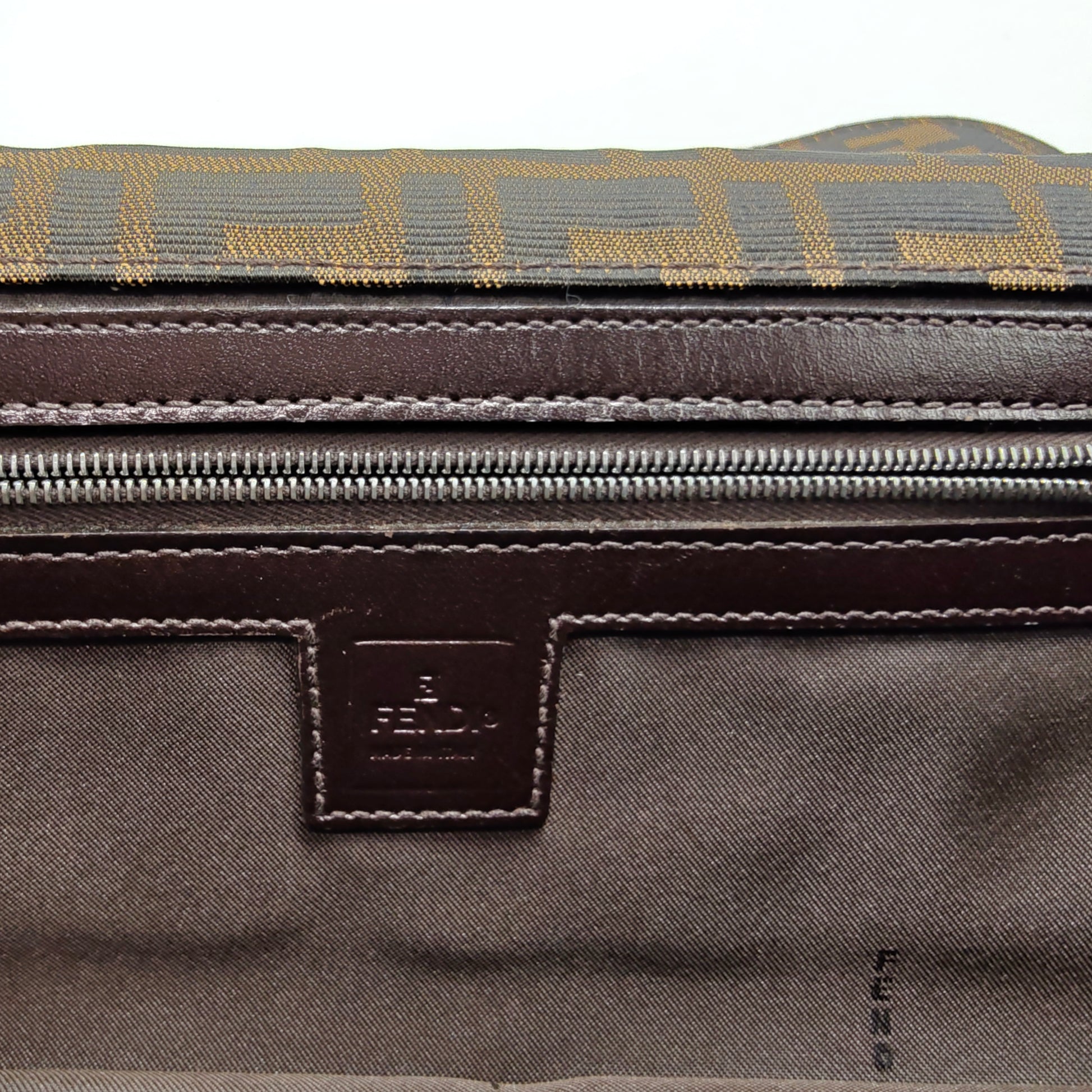 Zucca Canvas Baguette shoulder bag
