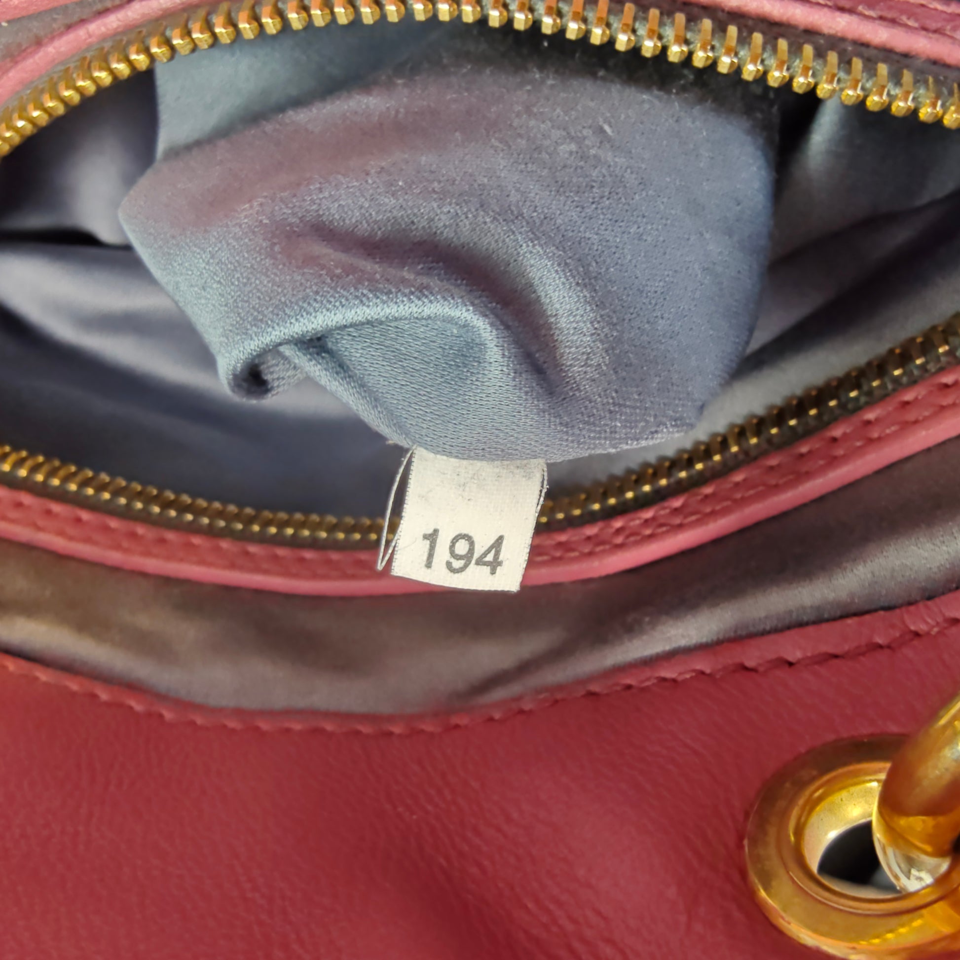 Nappa Matelasse Bauletto Top Handle Loto
