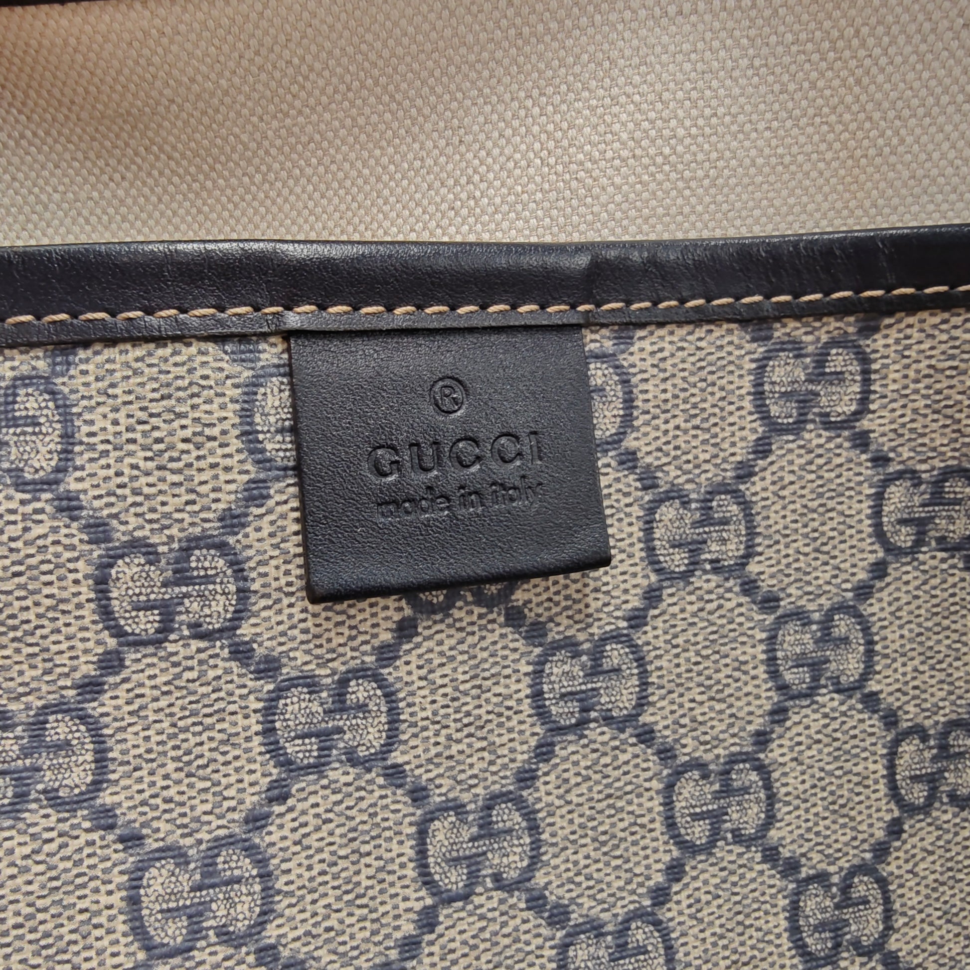 Web Loop Tote GG Coated Canvas Medium
