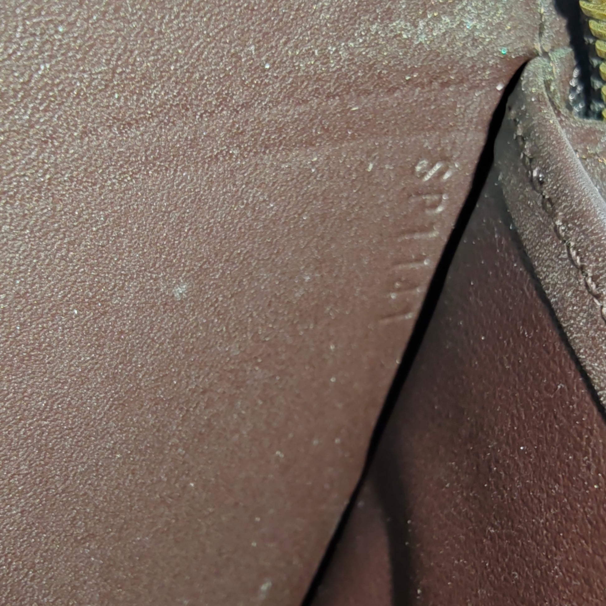 Zippy Wallet Monogram Vernis Long
