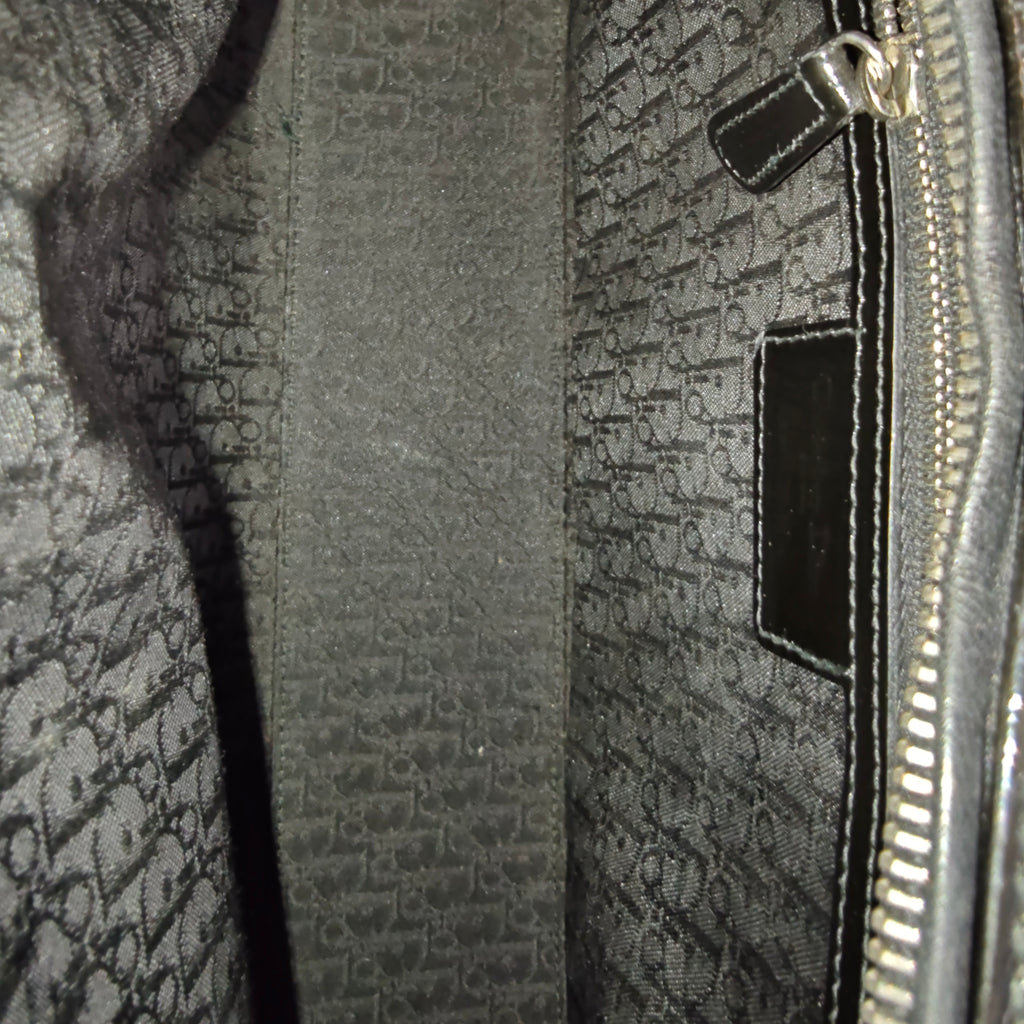 Lady Dior Bag Cannage Quilt Patent Large
