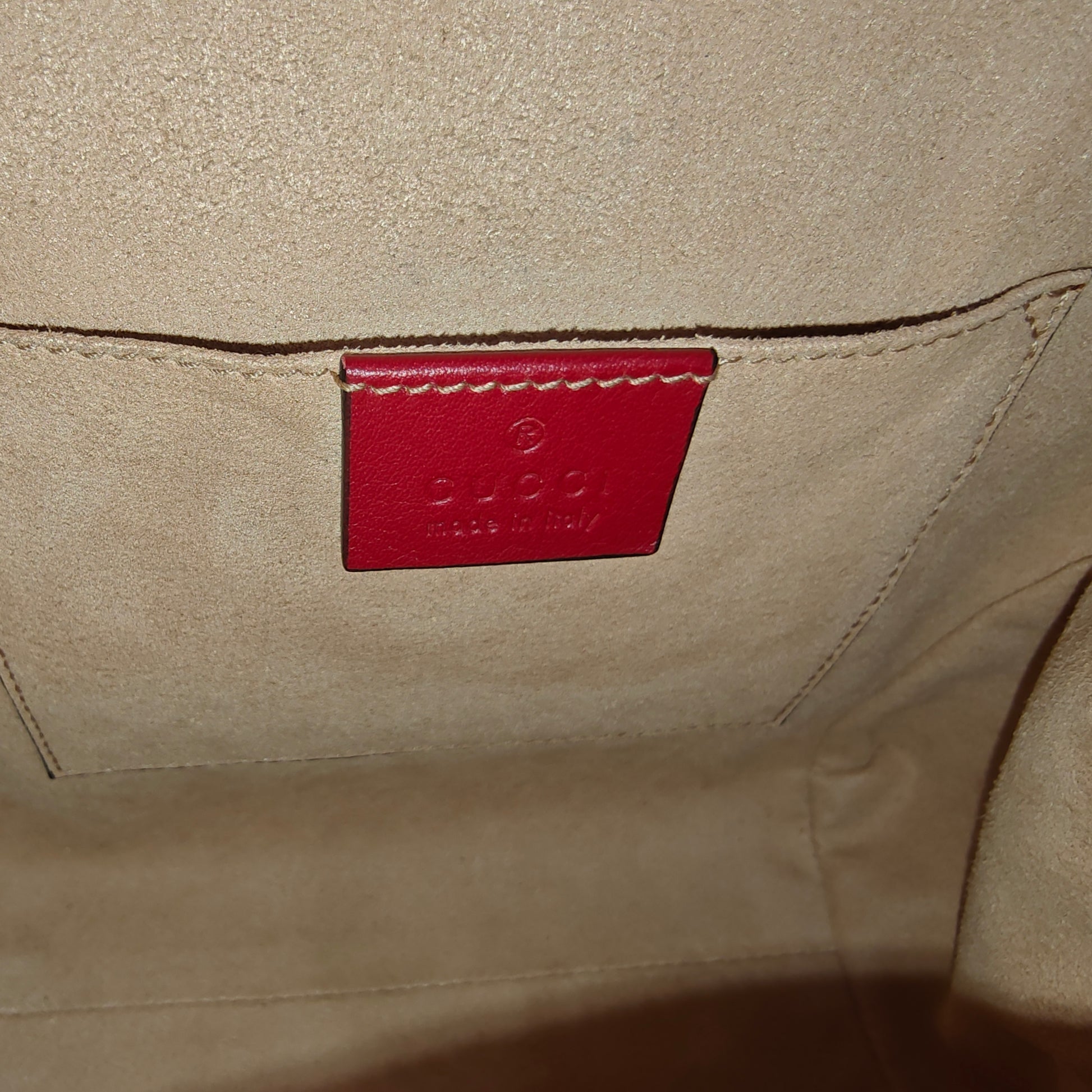 Padlock Backpack Guccissima Leather Mini