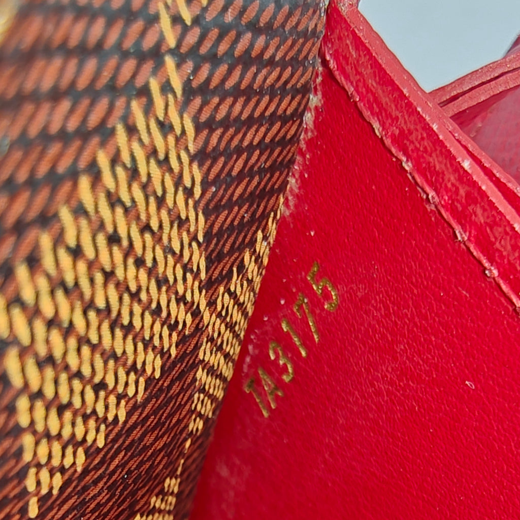 Damier Canvas Emilie Wallet