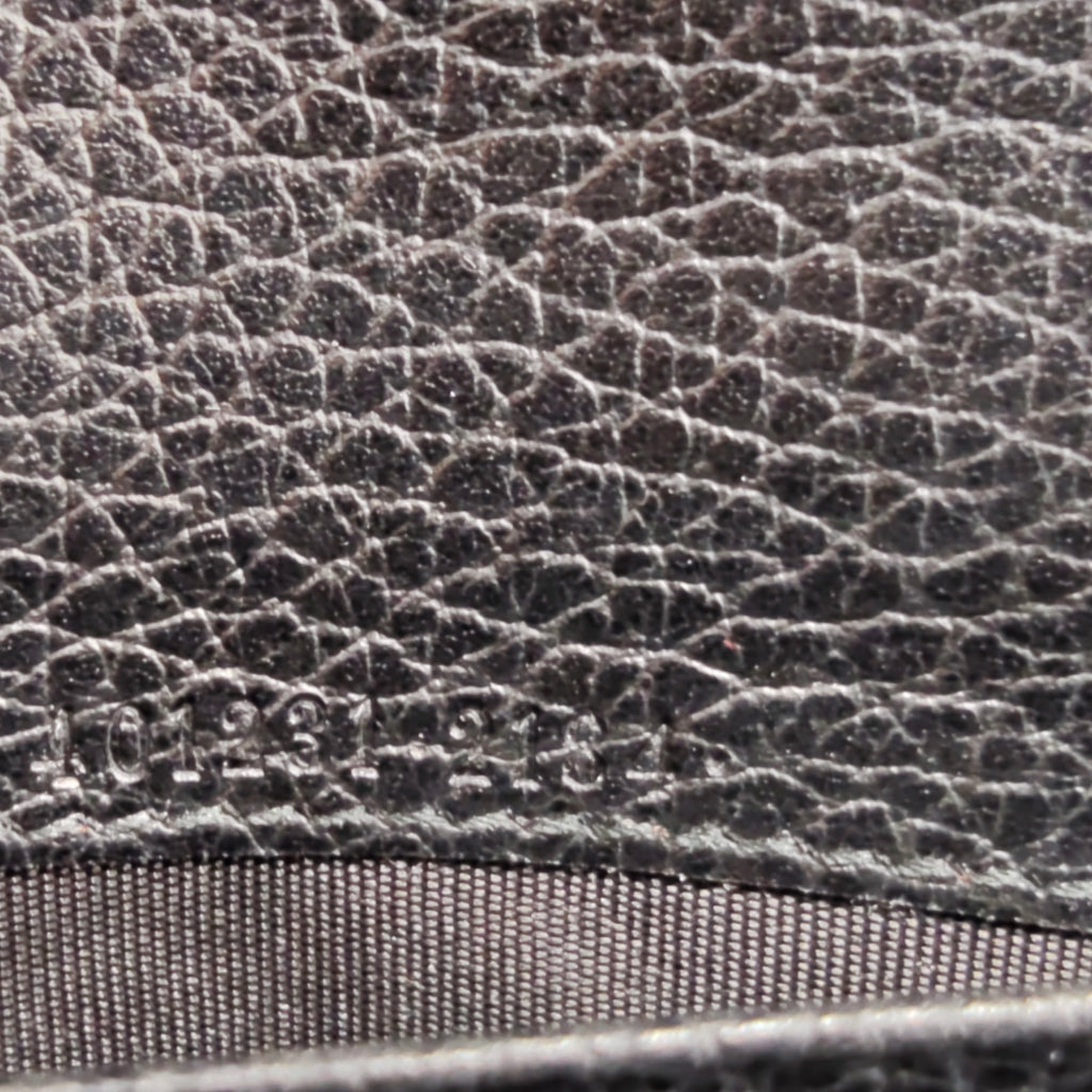 Calfskin Mini Dionysus Chain Wallet Black