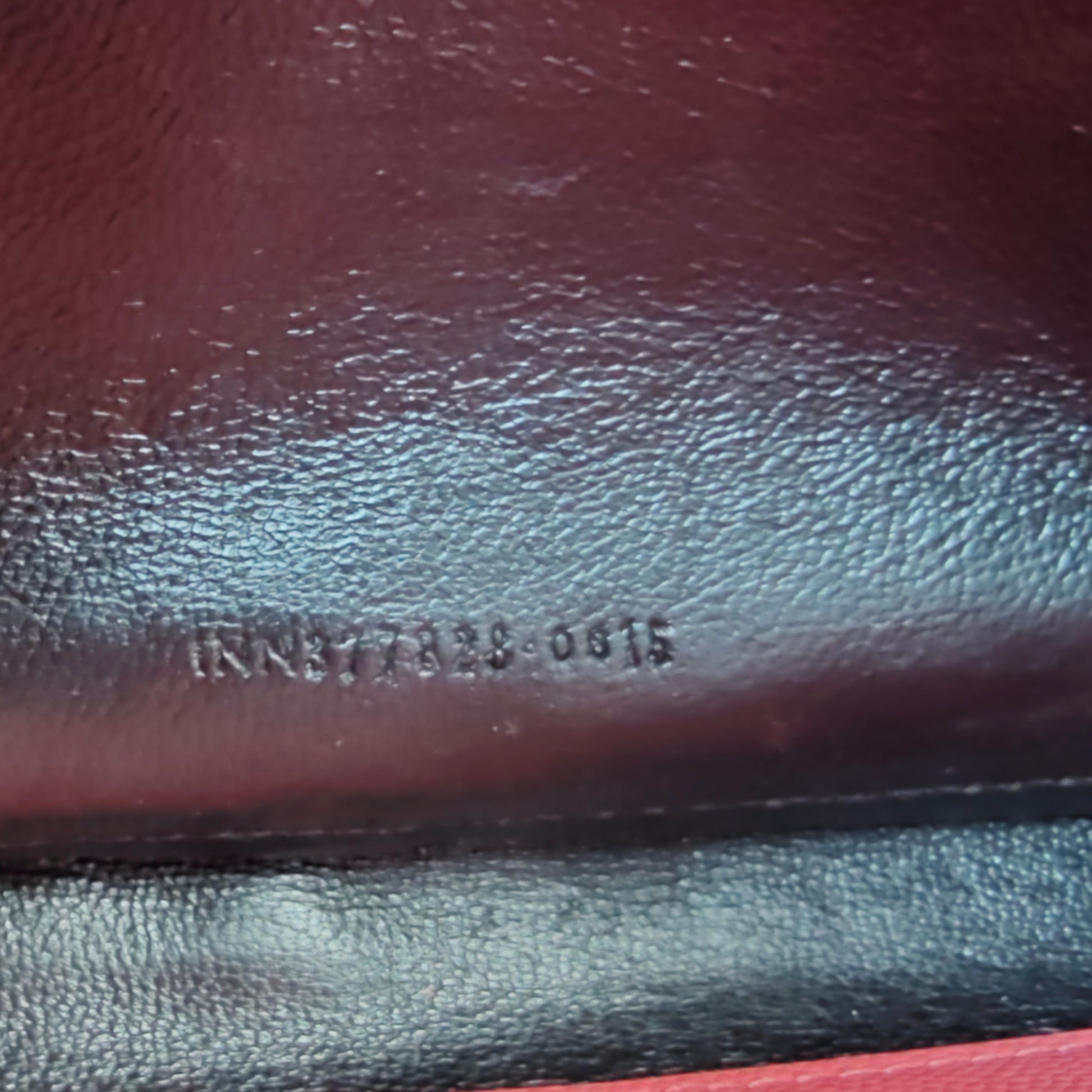 Classic Monogram Wallet on Chain Matelasse Chevron Leather Medium