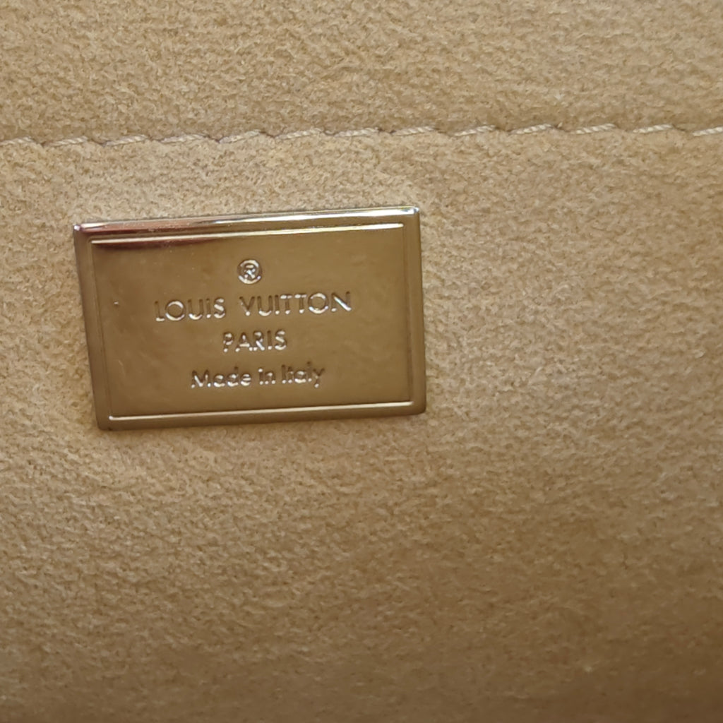 Spring Street NM Handbag Monogram Vernis with Monogram Canvas and Epi Leather