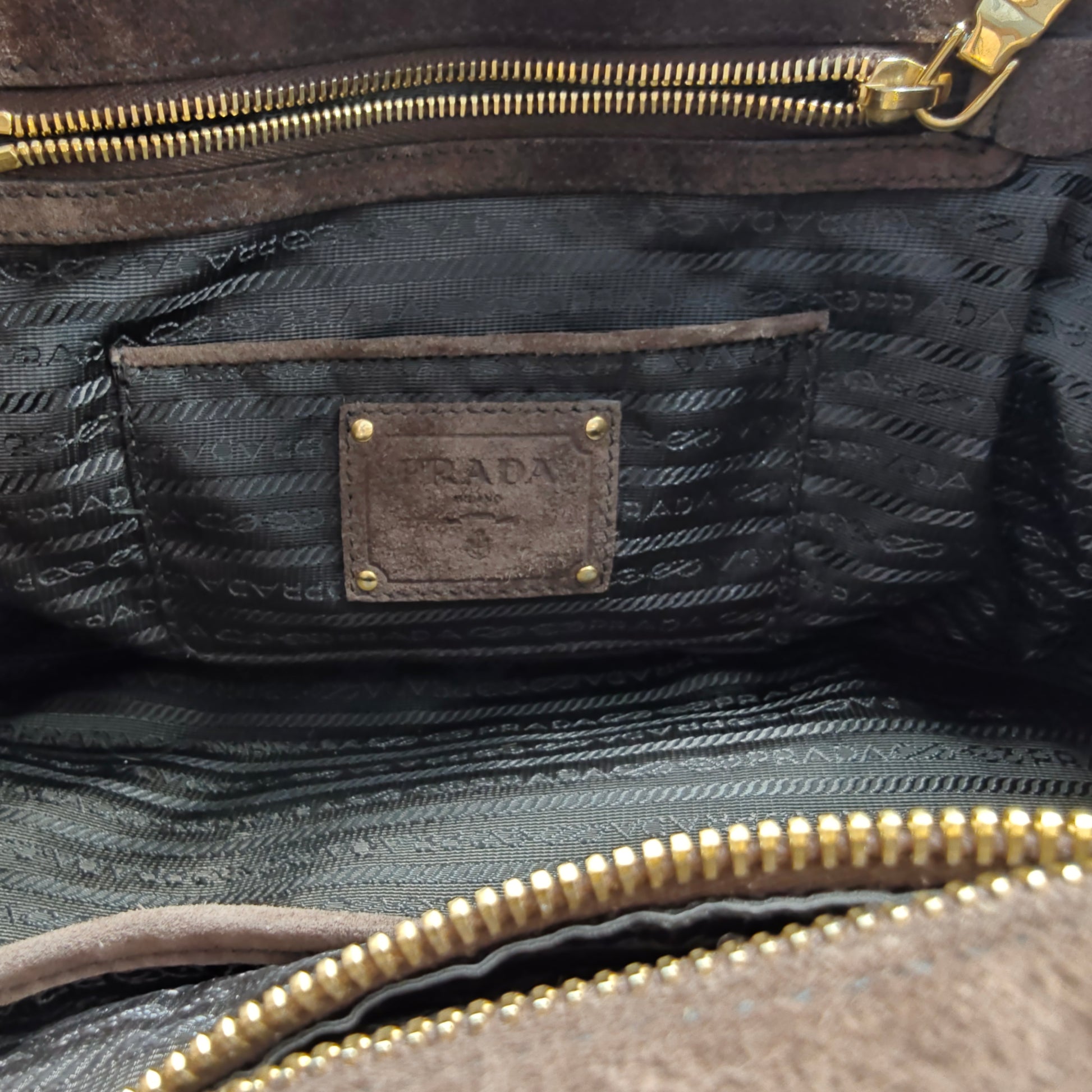 Canapa Tote Denim and Fur Large