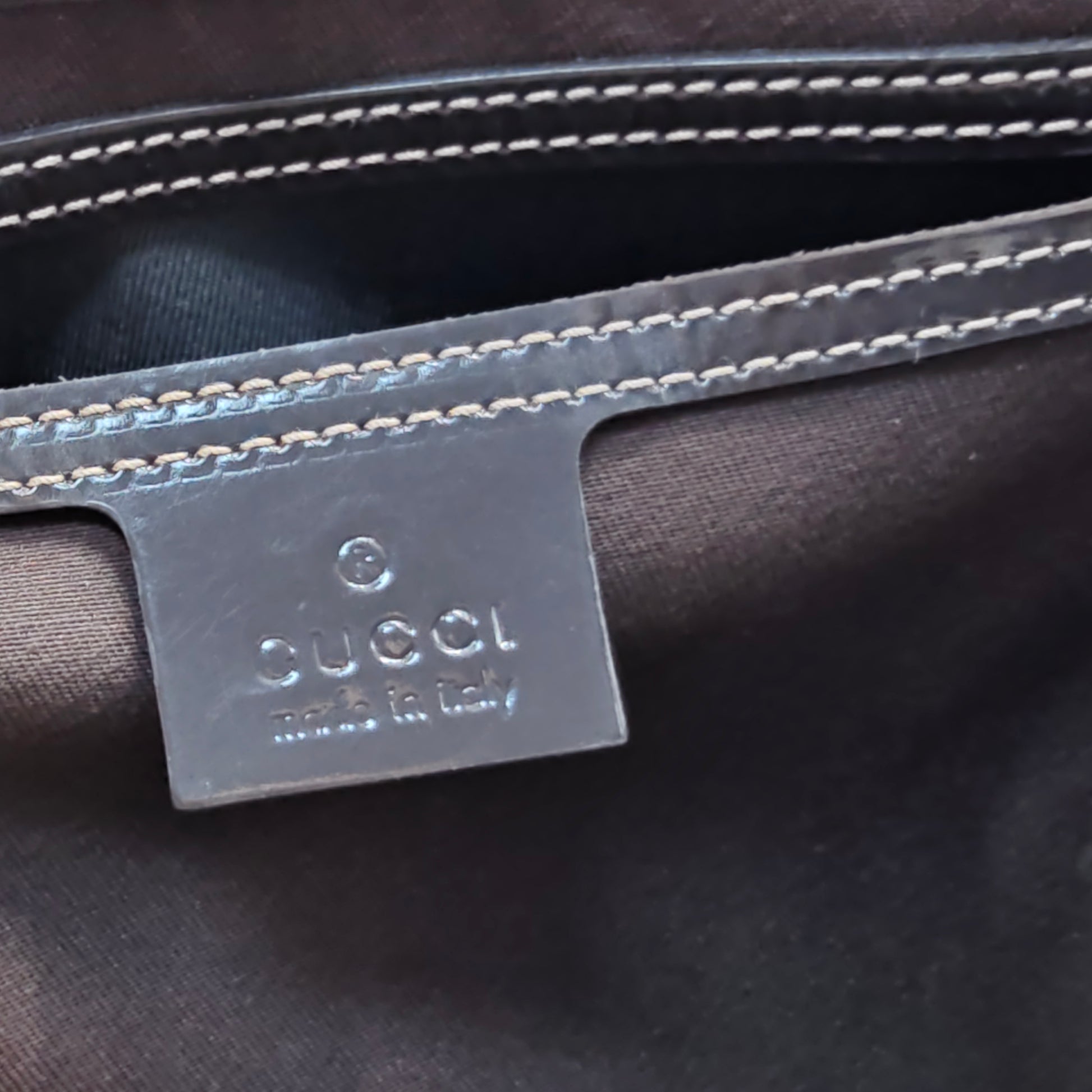 Joy Boston Bag GG Coated Canvas Medium