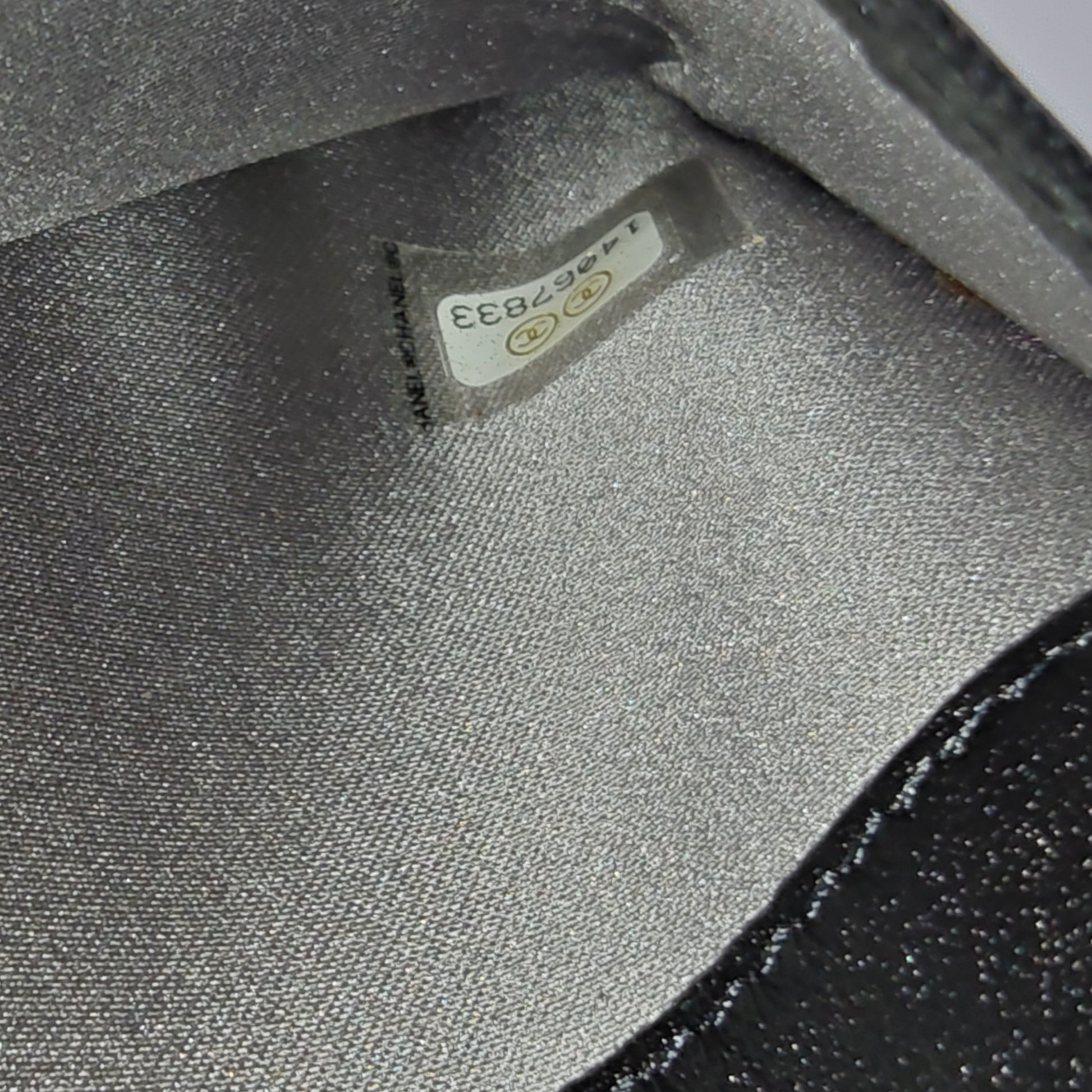 Black Patent Leather Icon Wallet