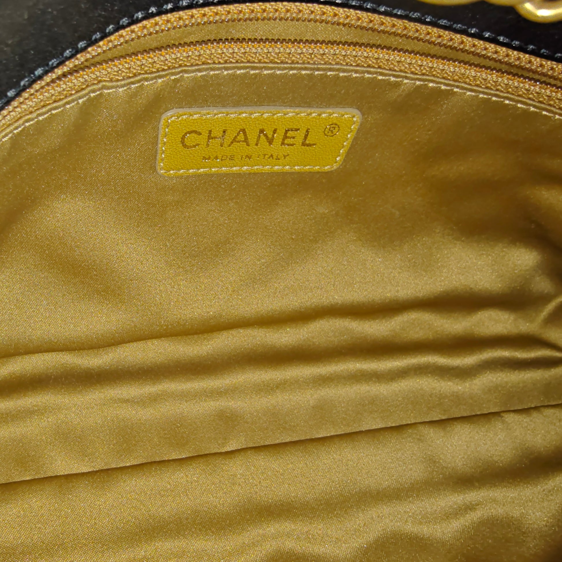 Lambskin Quilted Mademoiselle East West Flap