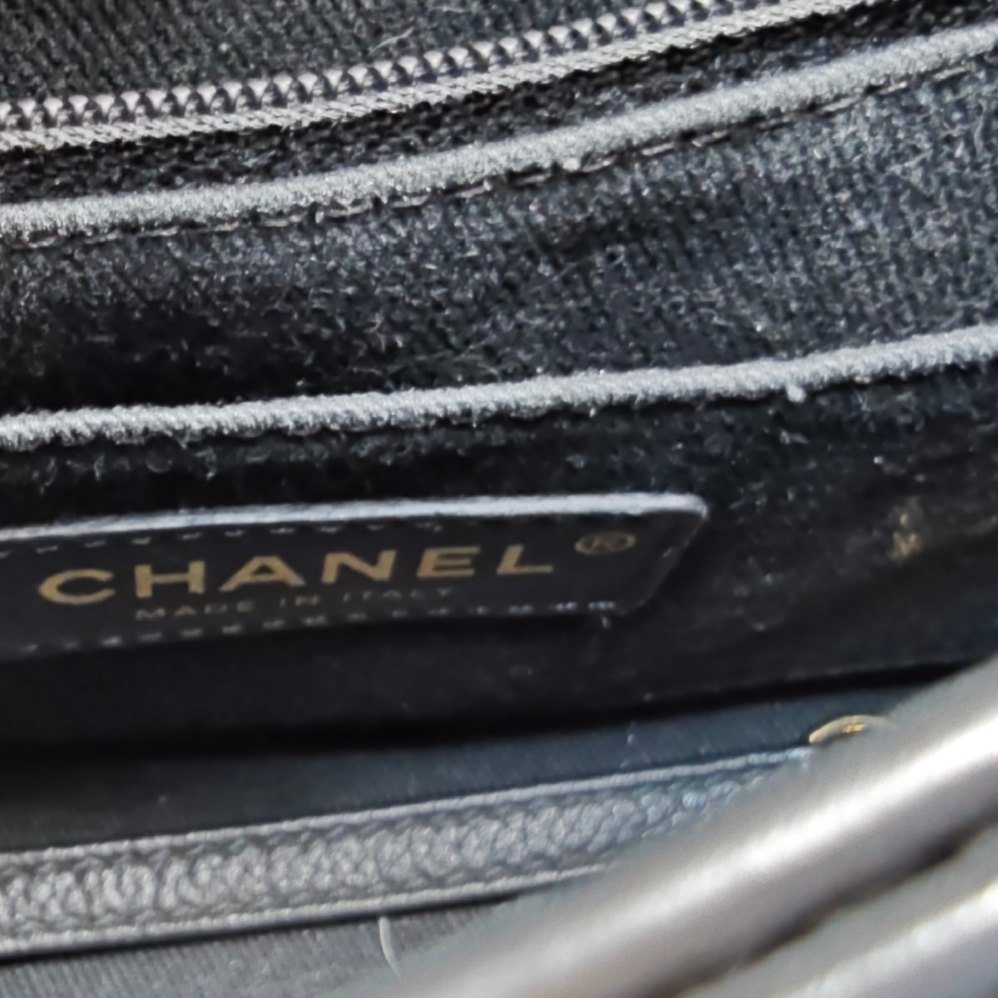Chanel Black Caviar Leather Mini Neo Executive Tote