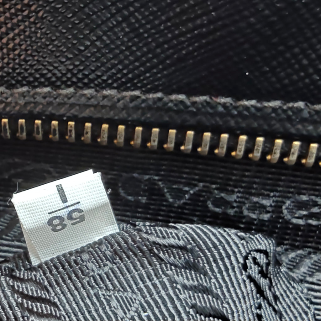 Cartera Prada Black Saffiano Lux Galleria Negro