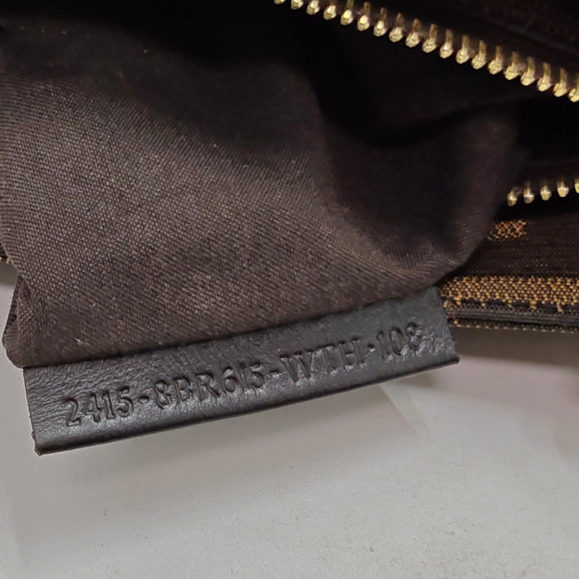 Mia Tote Metallic Zucca Canvas Small