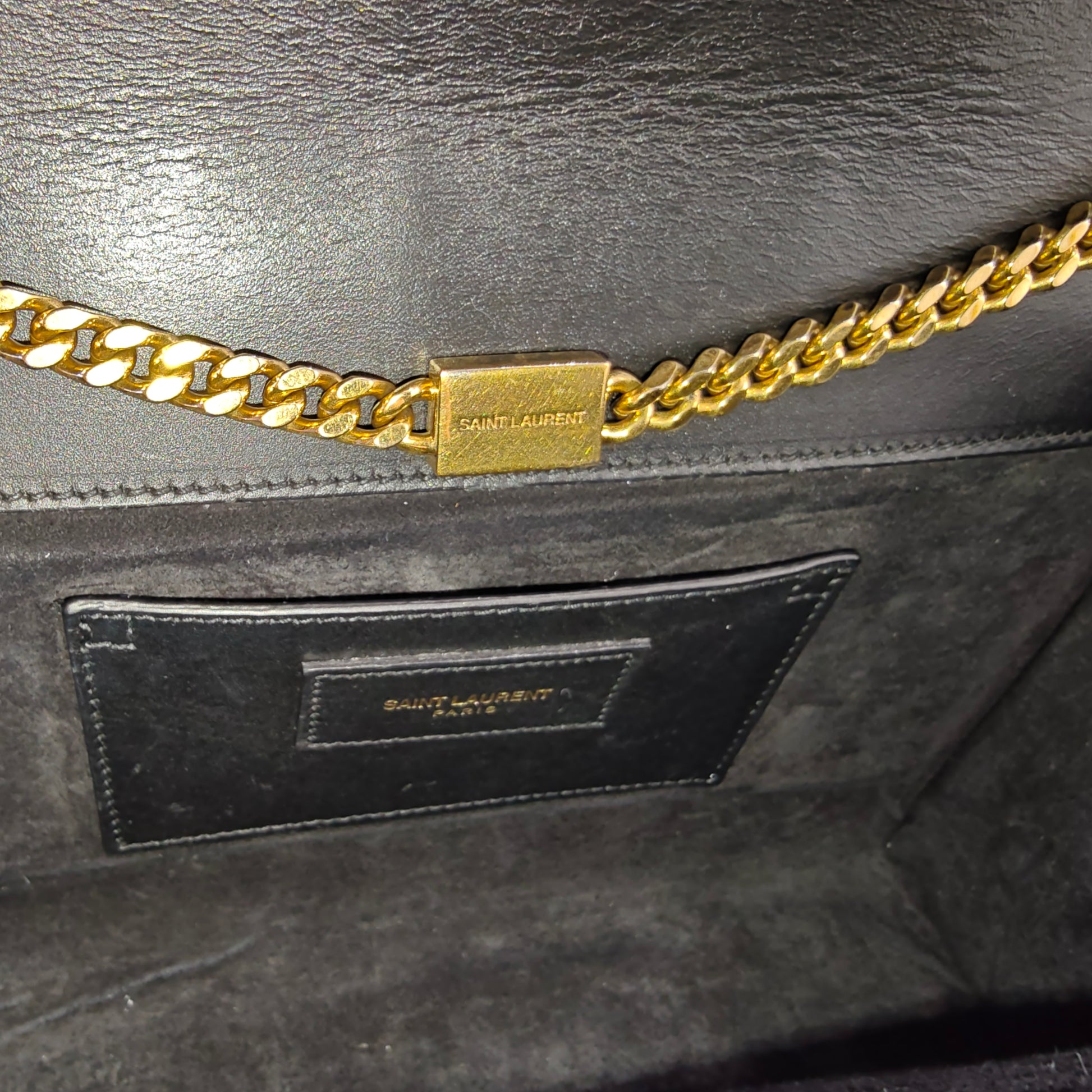 Black Kate tassel bag