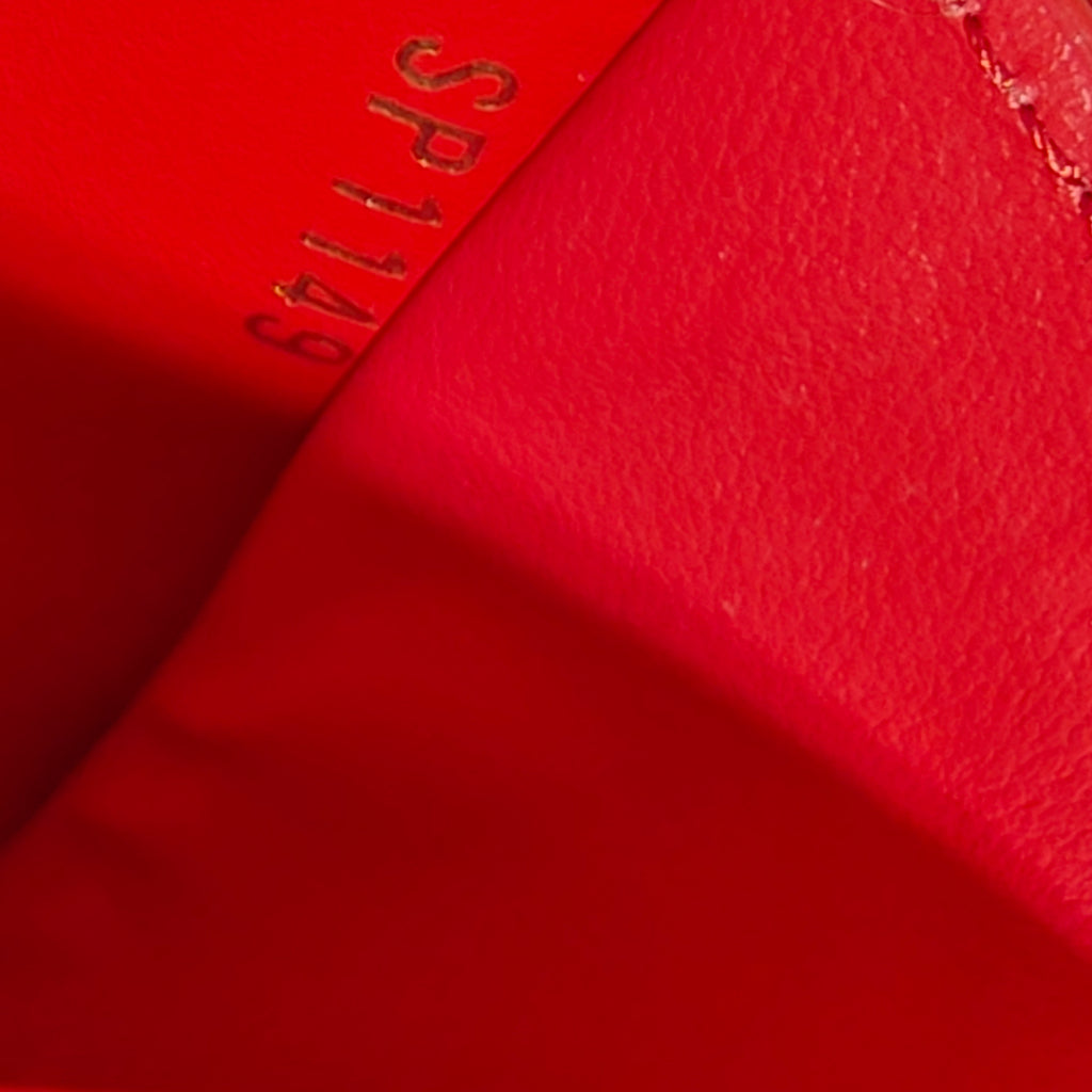 Monogram Flore Compact Wallet Coquelicot