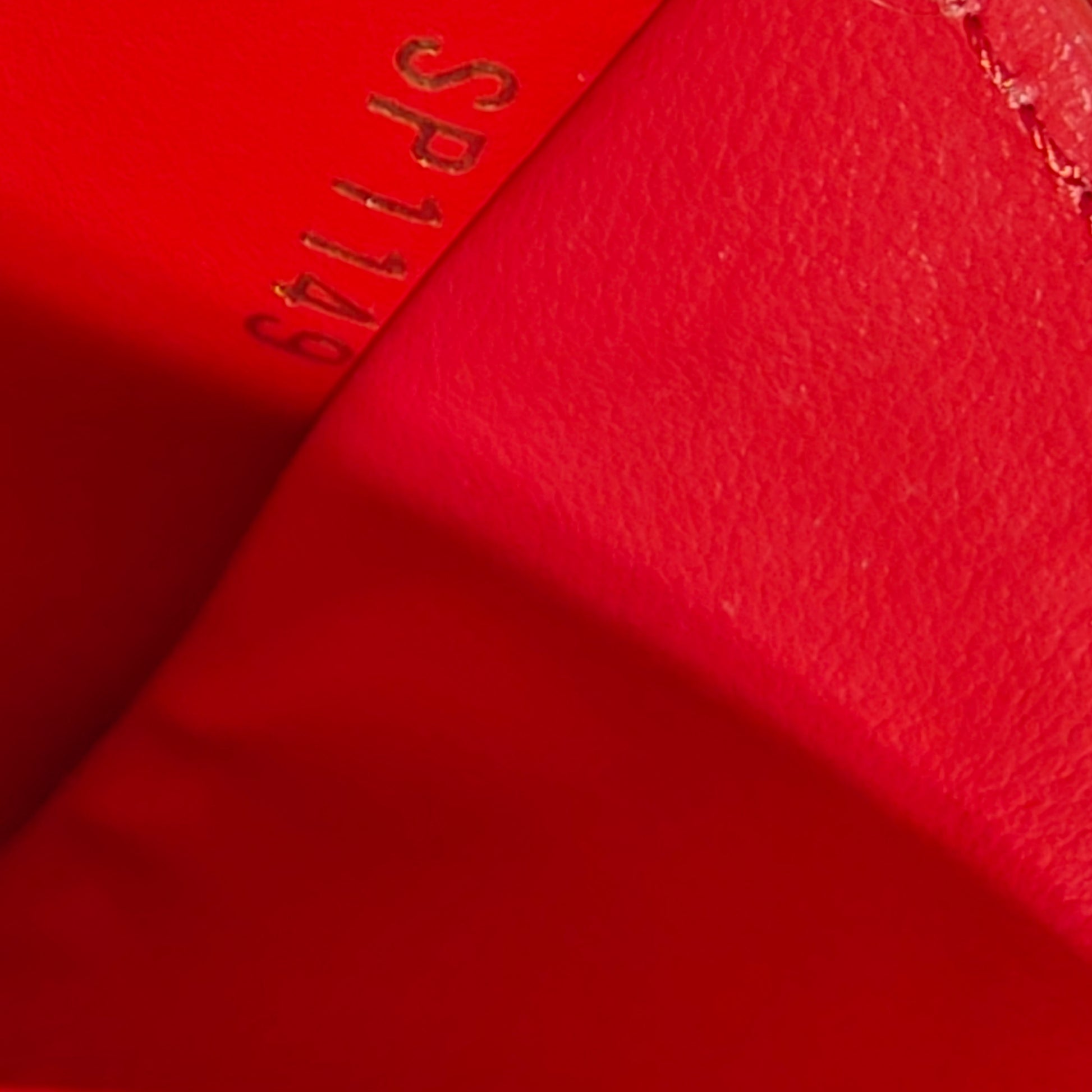Monogram Flore Compact Wallet Coquelicot