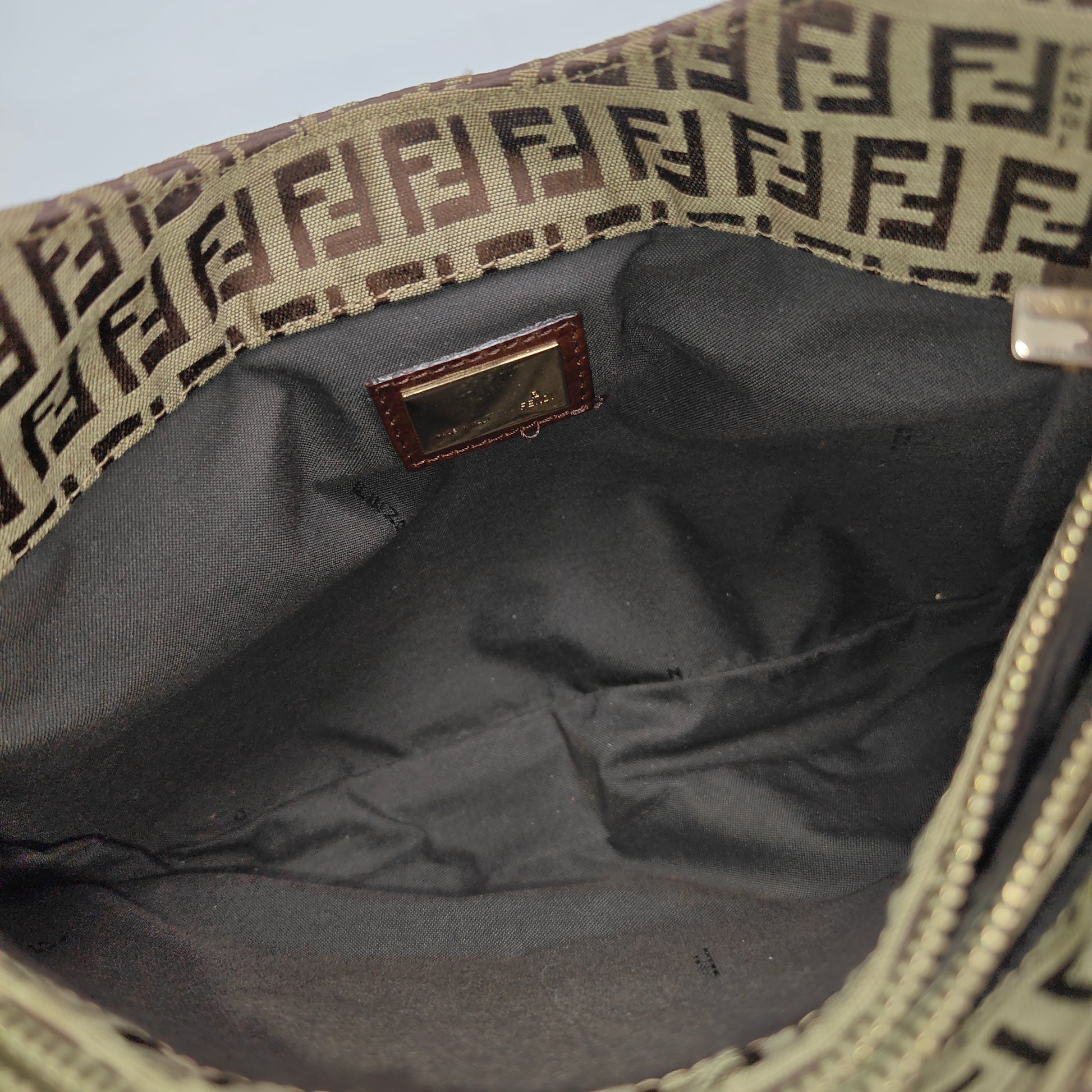 Baguette Zucca Canvas medium Brown