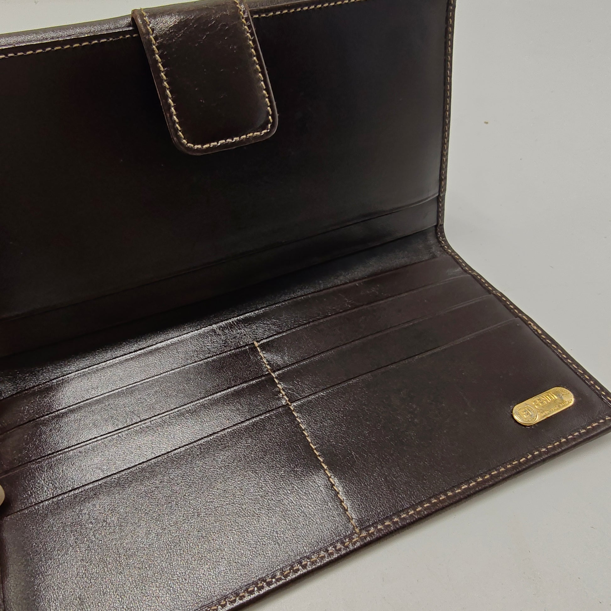 Zucca Continental Wallet Tobacco