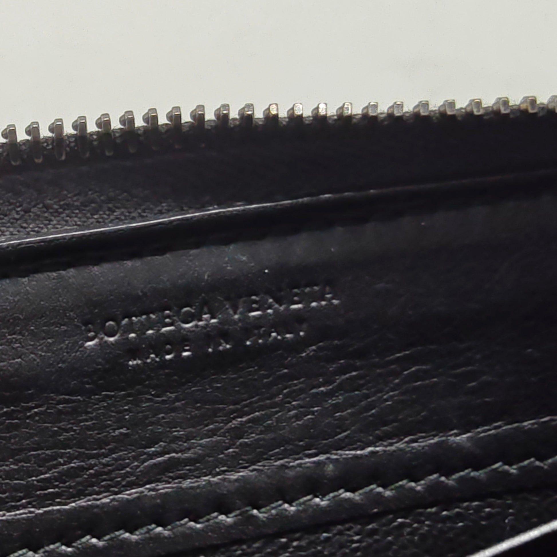 Nappa Intrecciato Zip Around Wallet