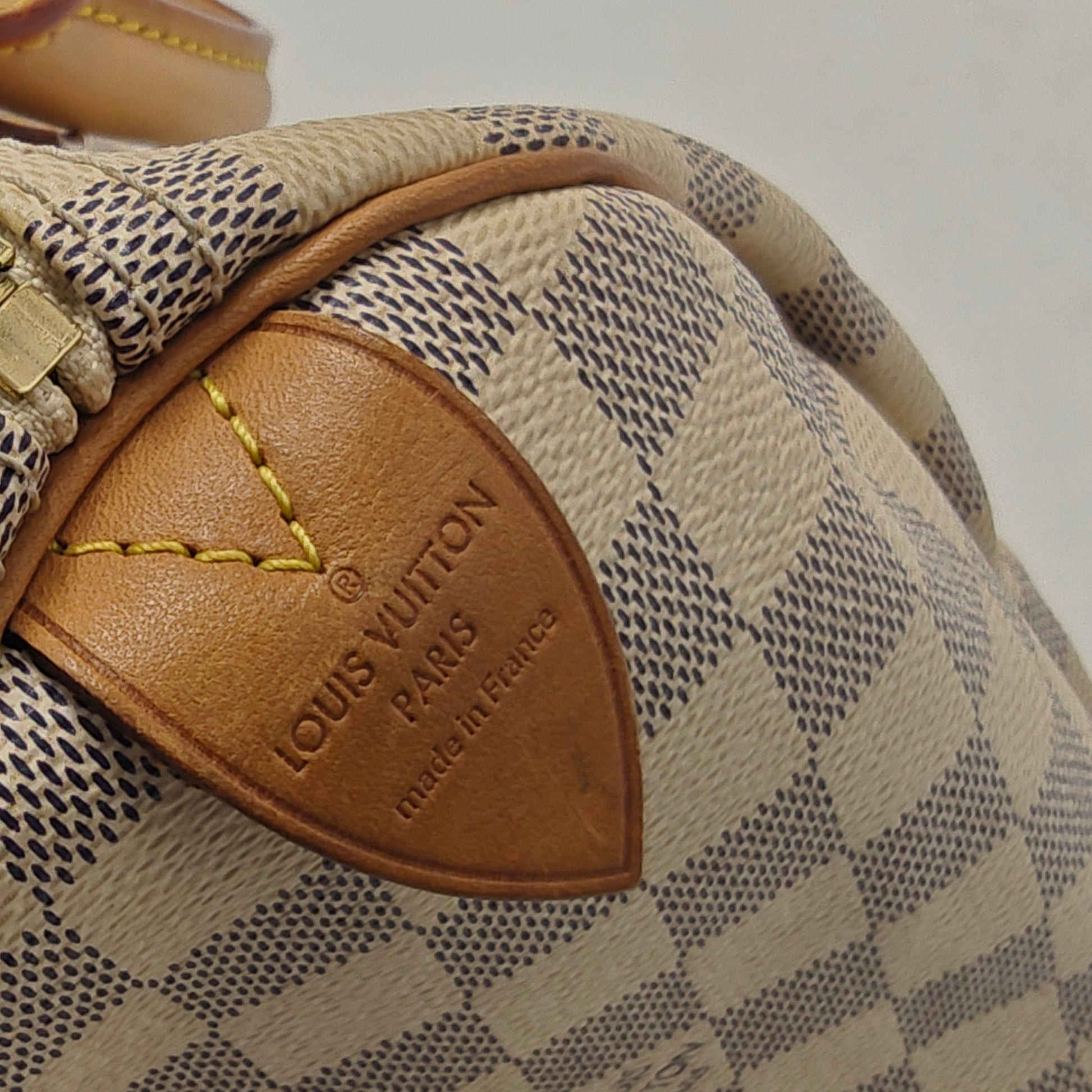 Speedy Handbag Damier Azur 30