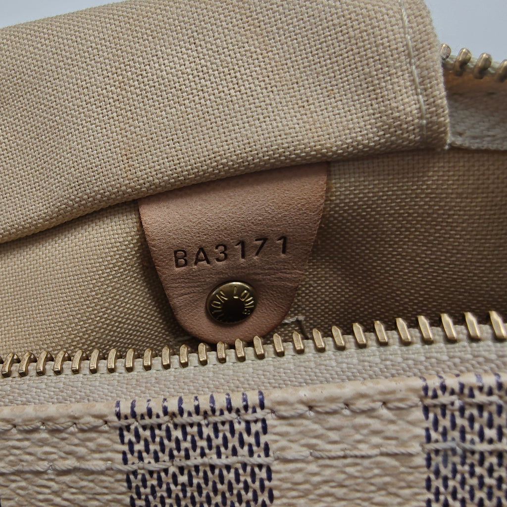Speedy Handbag Damier Azur 30