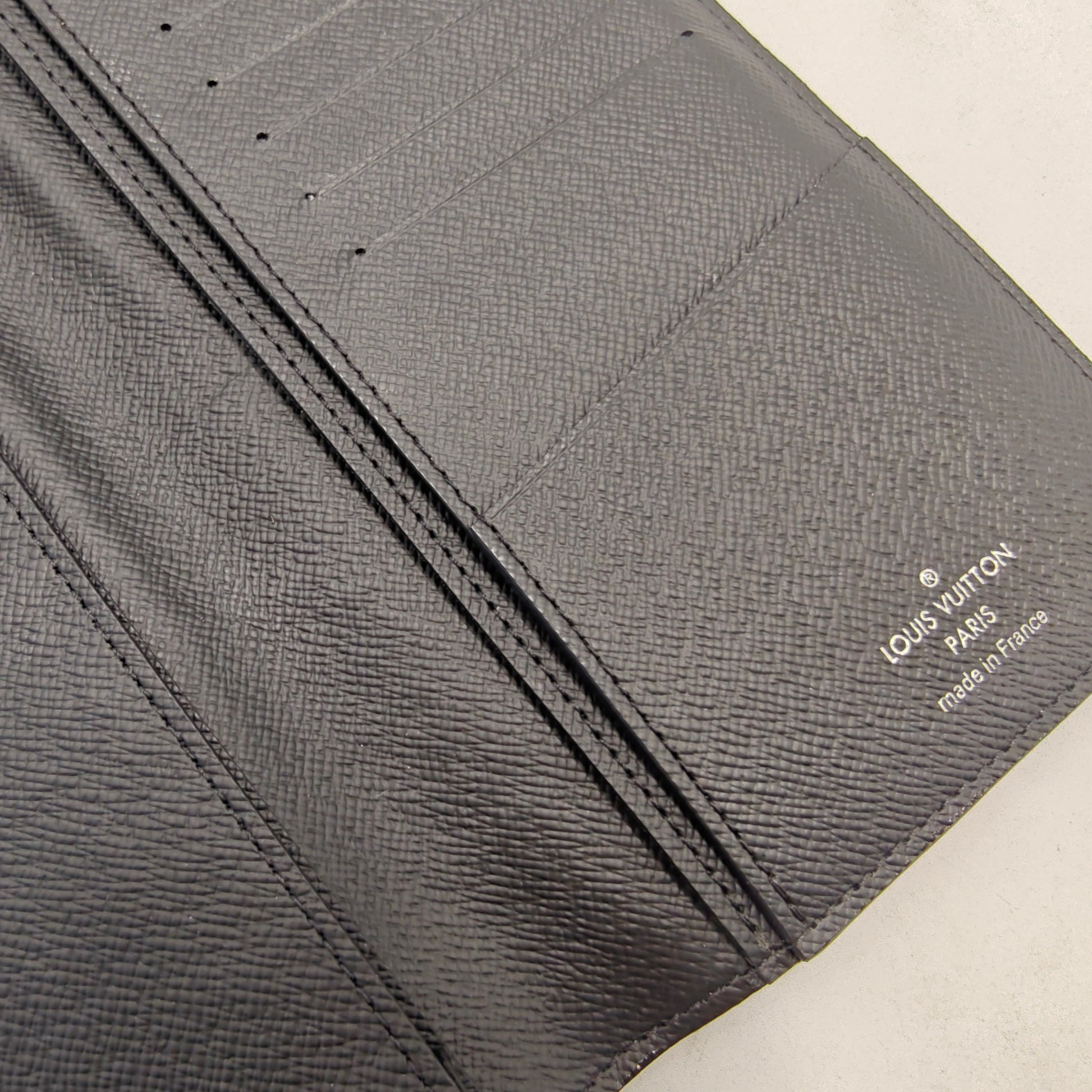 Damier Graphite Canvas Checkbook Wallet