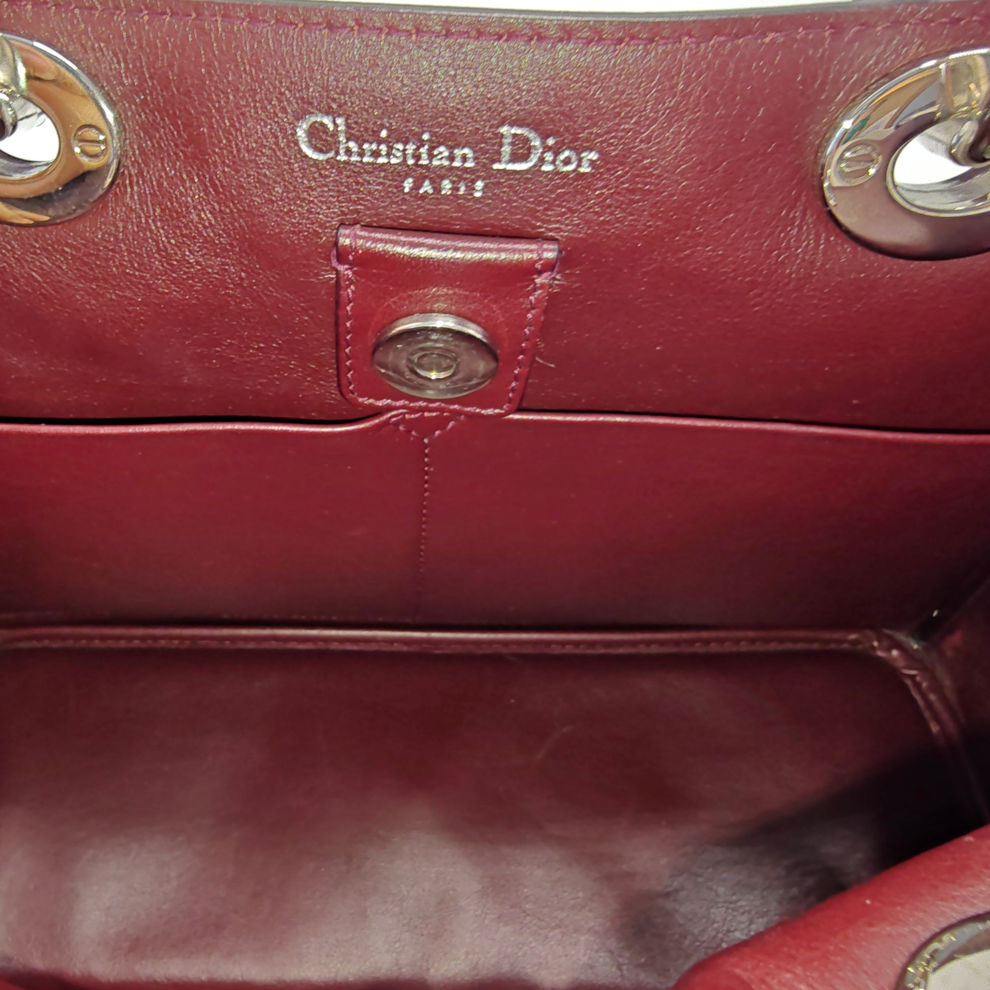 Diorissimo Tote Smooth Calfskin Medium Twins