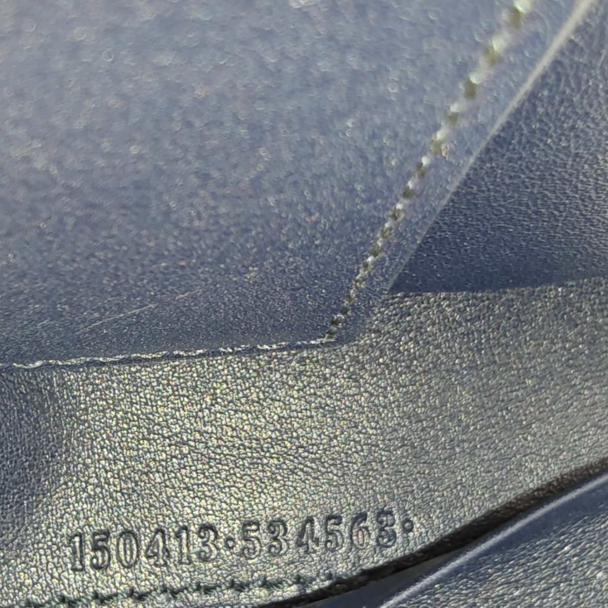 Microguccissima Pattern Leather Wallet